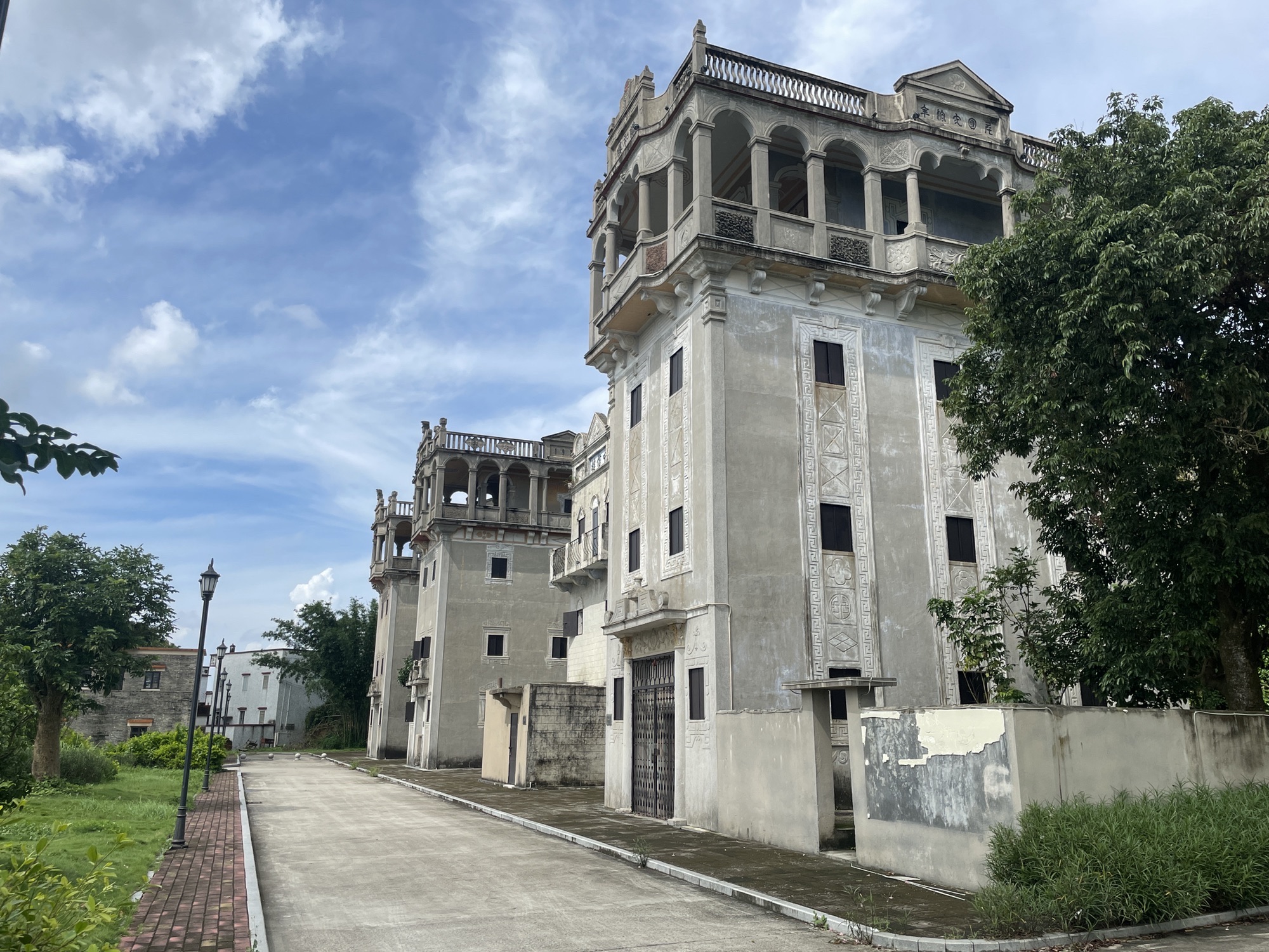 新大塘碉楼群公园旅行图片 2