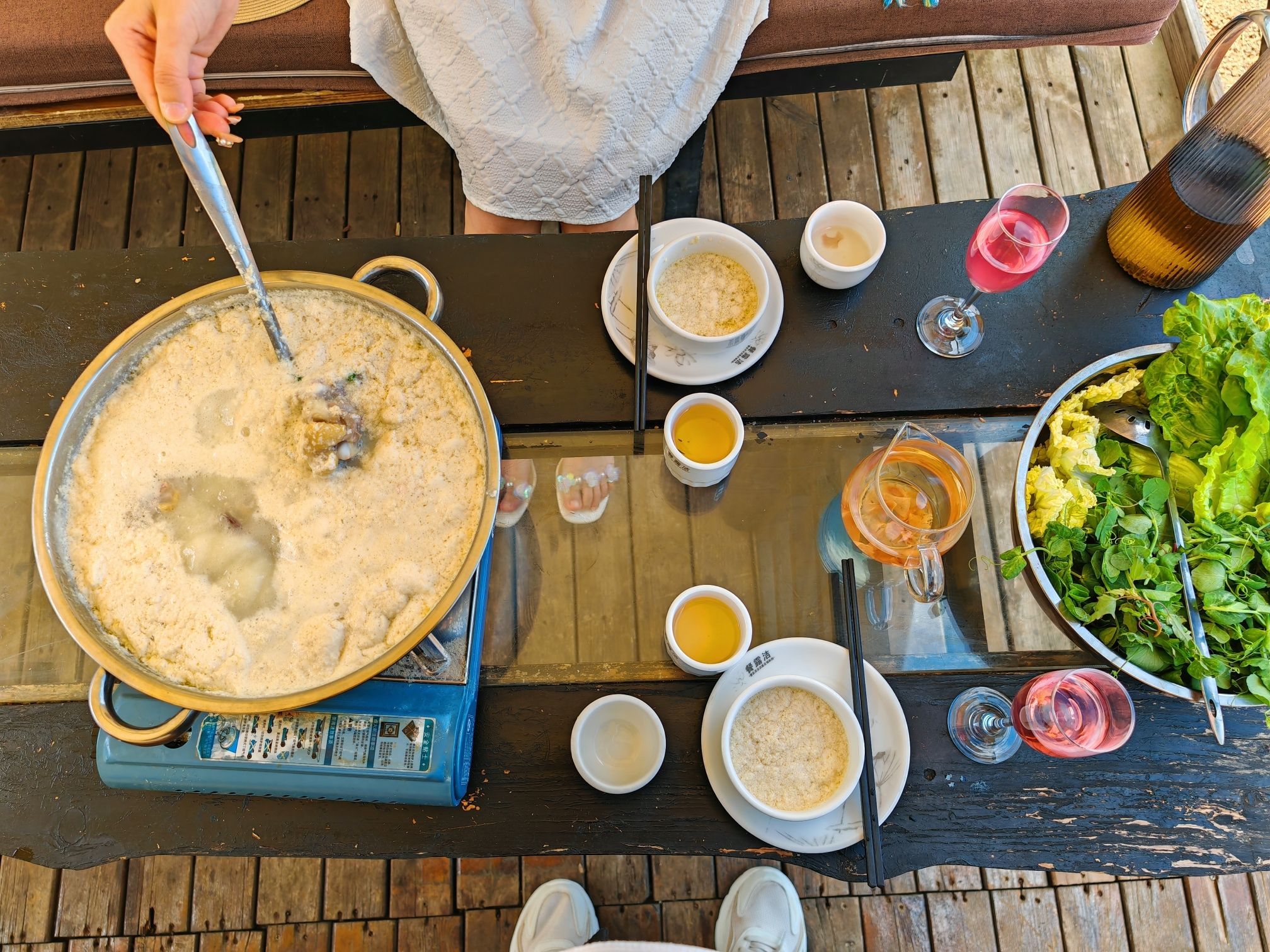 夏屿湖畔·莲子豆浆鸡湖景餐厅