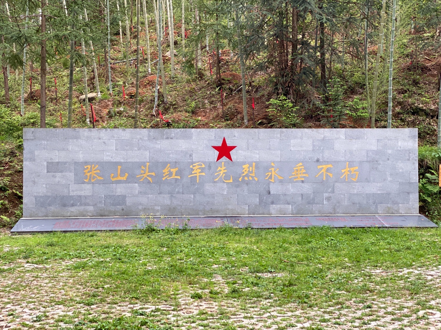 张山头红军墓群旅行图片 1