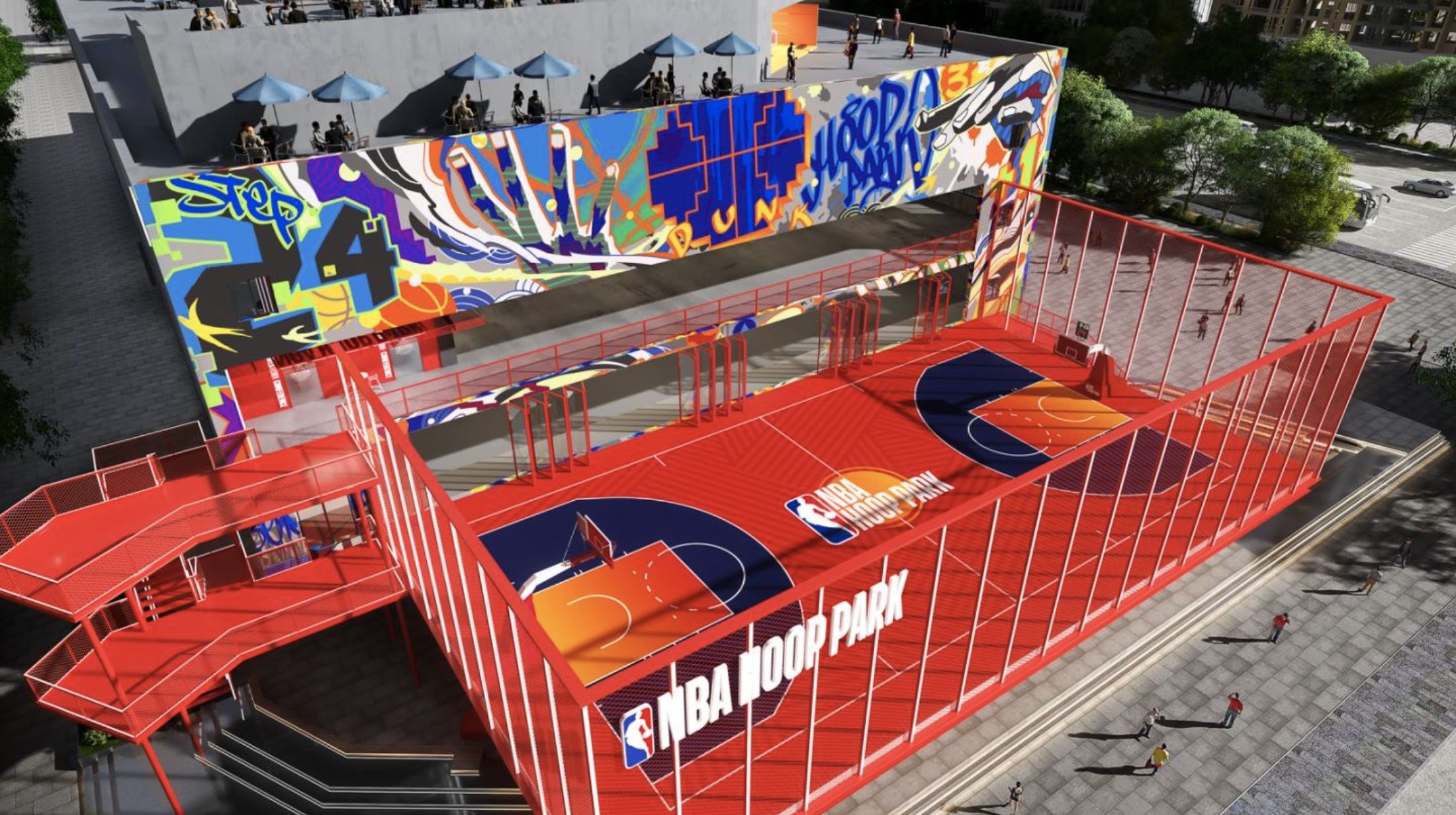 场地封面-NBA HOOP PARK THE BOX朝外