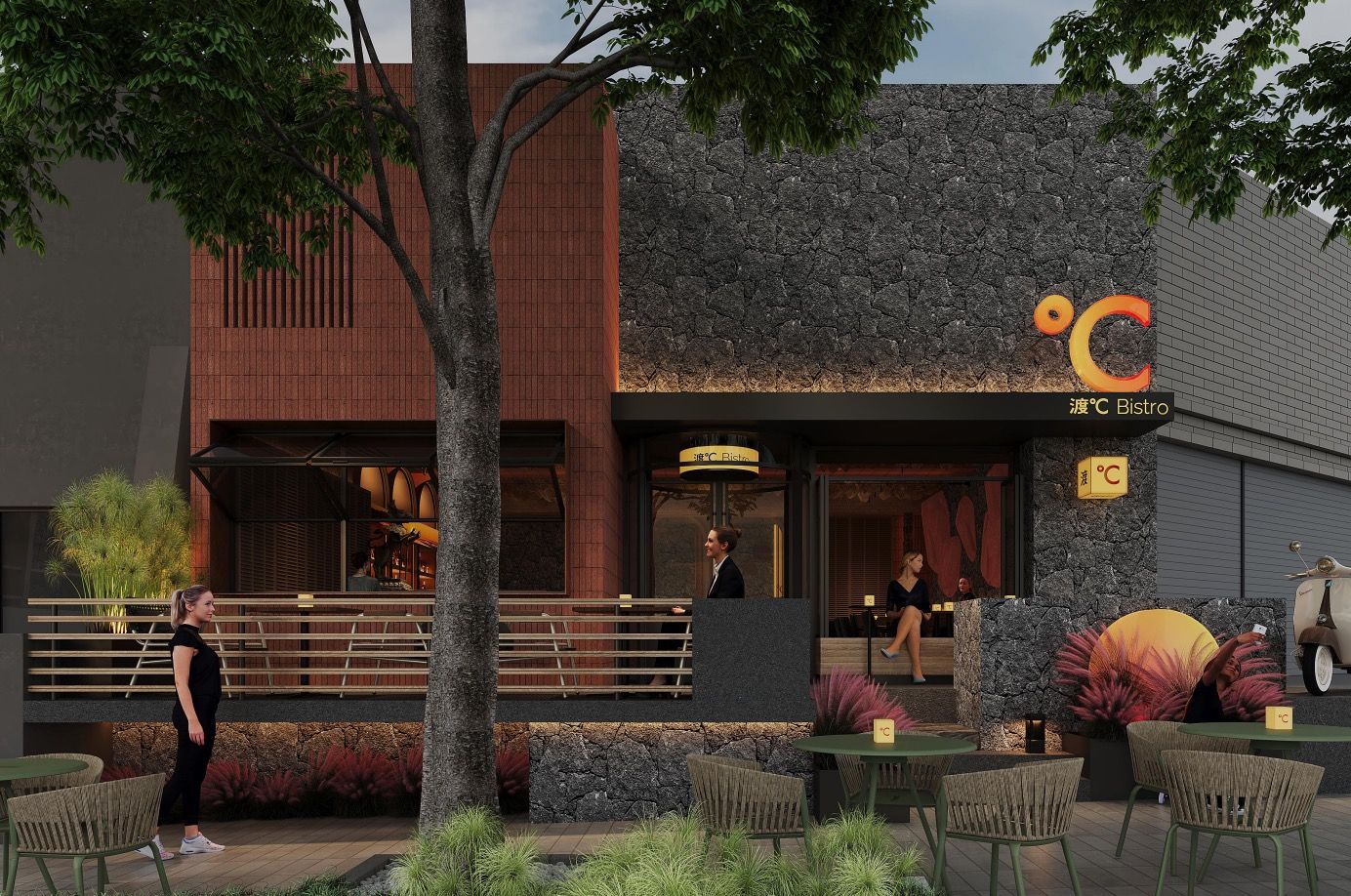 场地封面-渡℃ Bistro音乐酒馆(佳华世纪新城D区店)