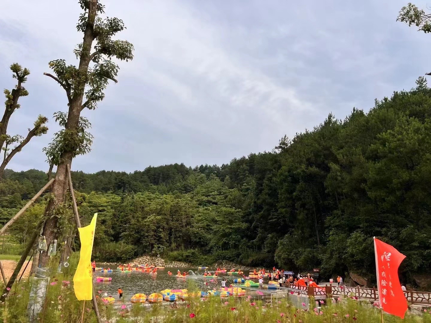 明月谷探险漂流旅行图片 3
