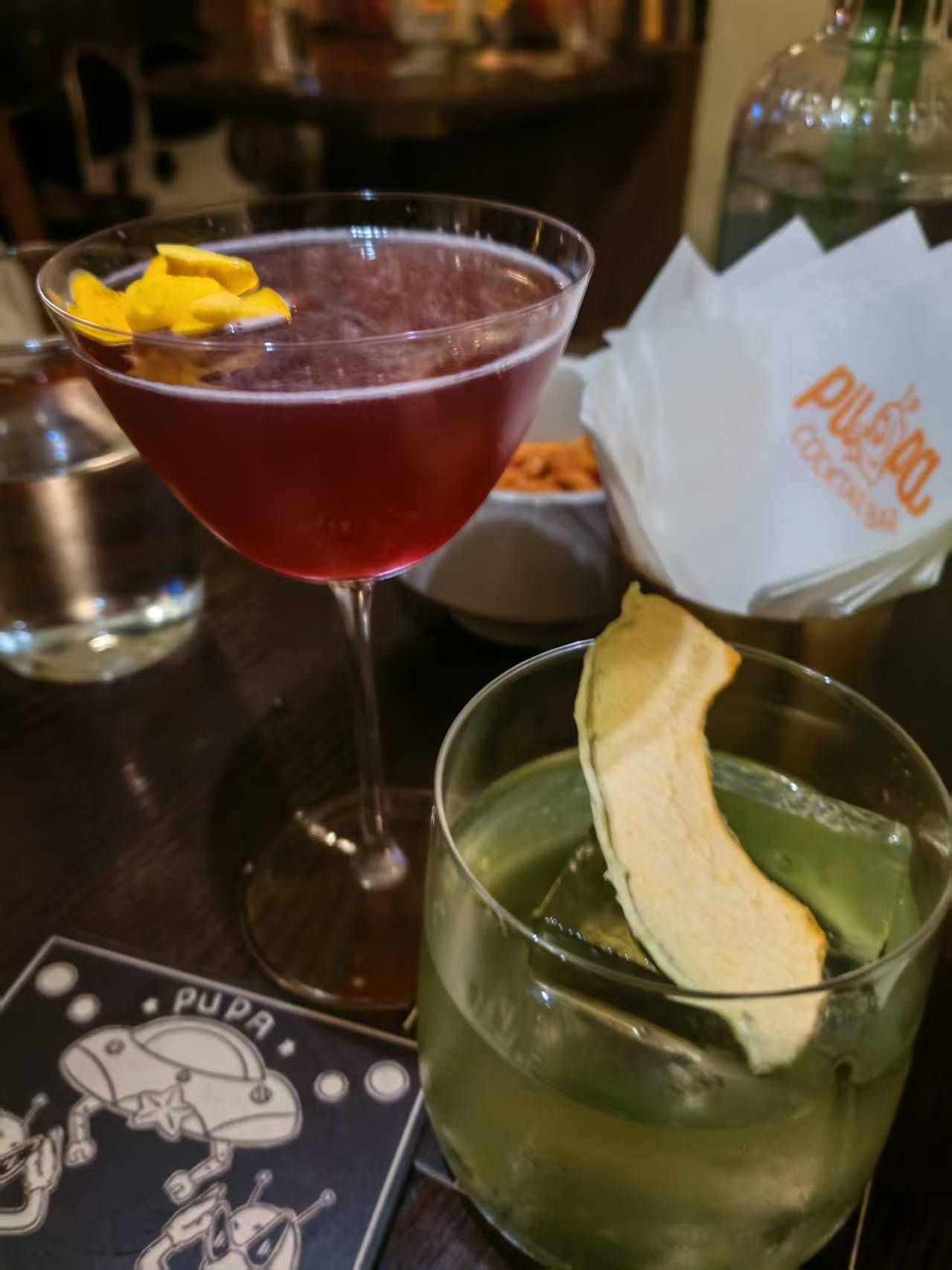 pupa只身虫cocktail bar