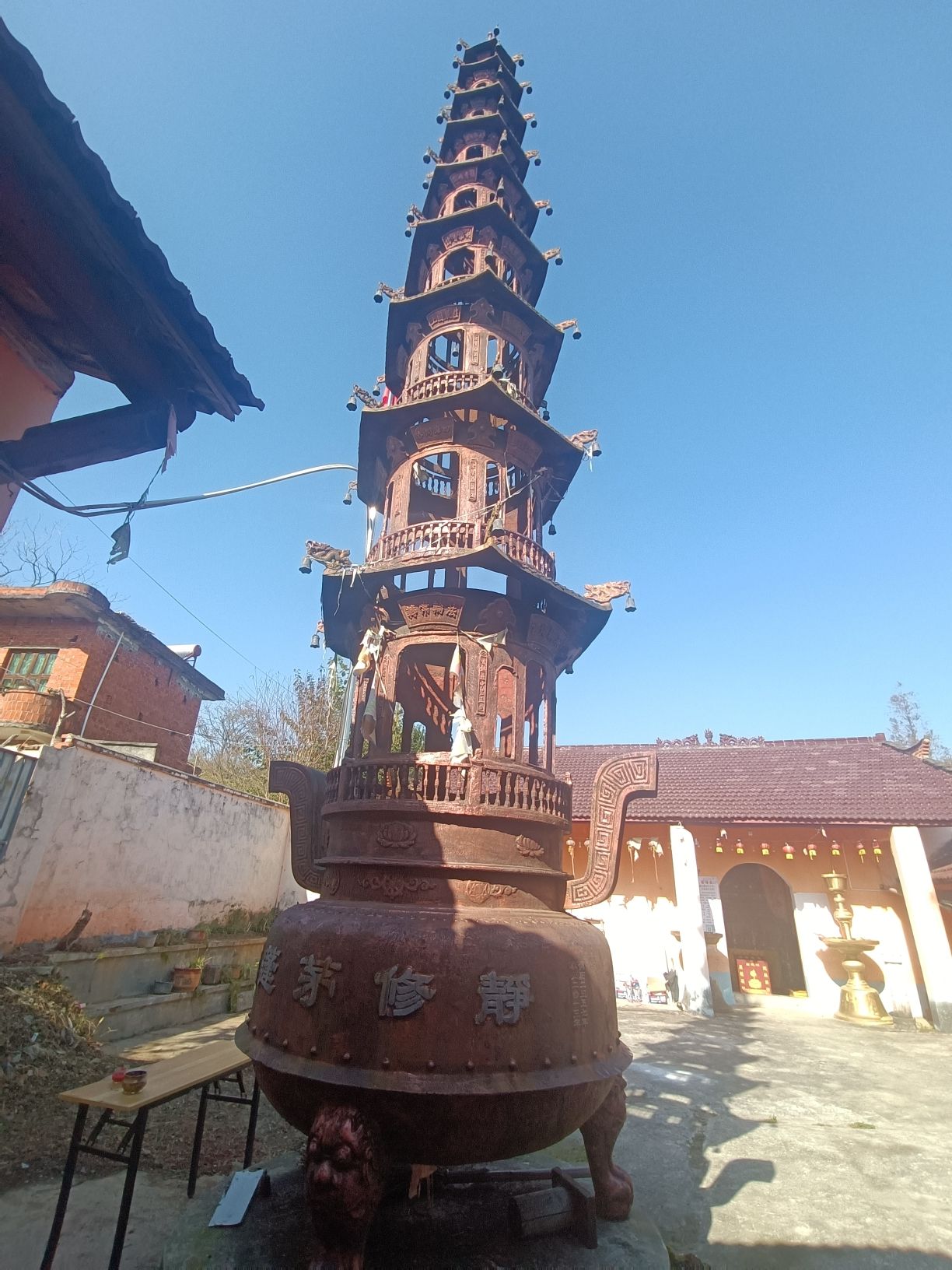无为市襄安镇静修茅蓬寺实景照片