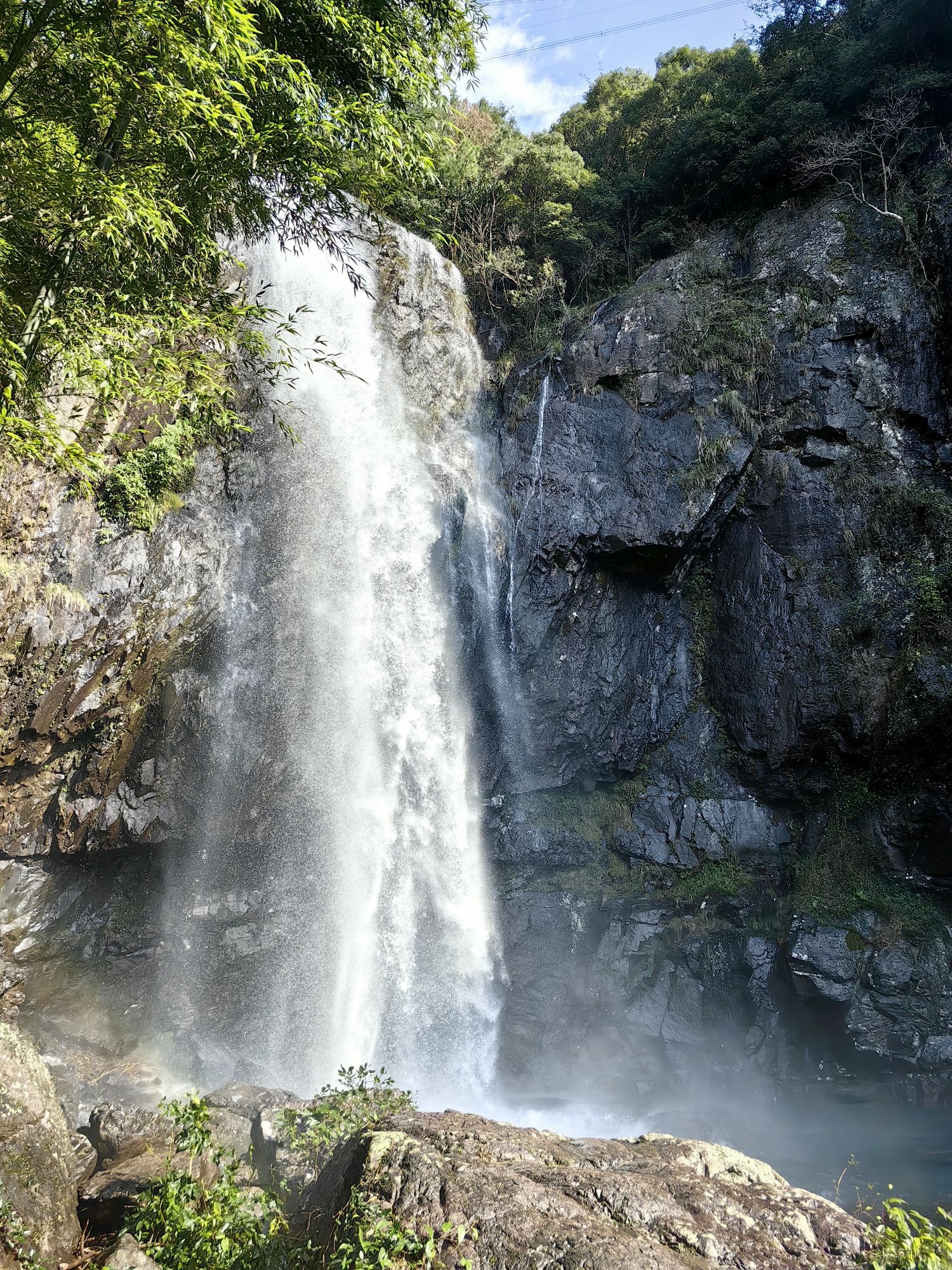 雁苍山瀑布旅行图片 2