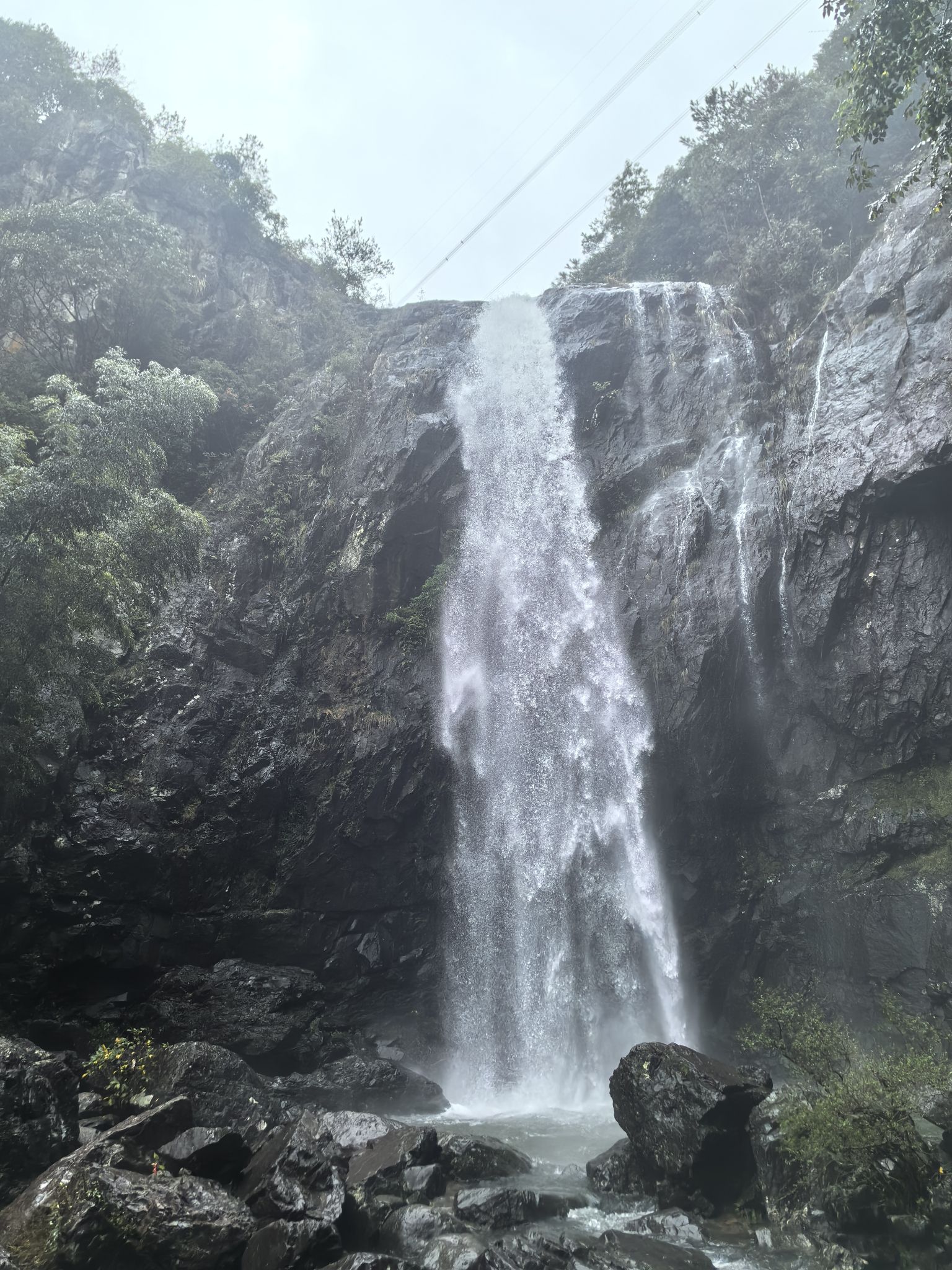 雁苍山瀑布旅行图片 3