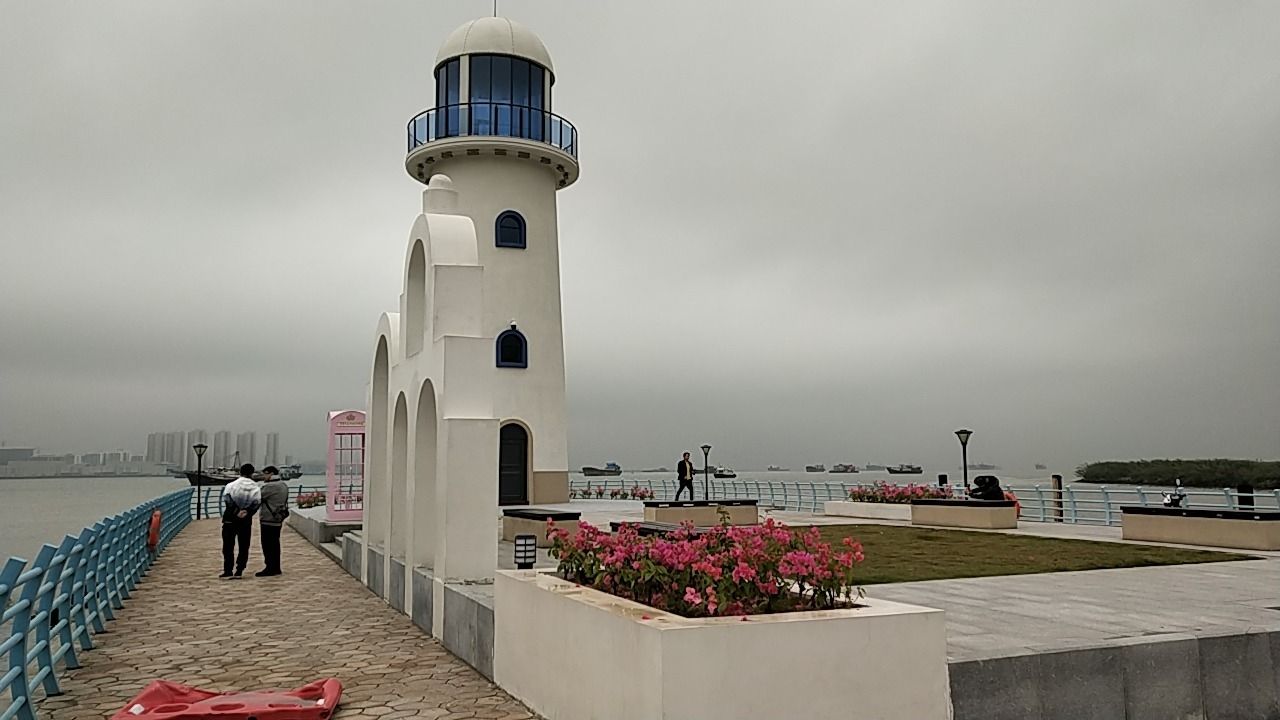 崖门灯塔