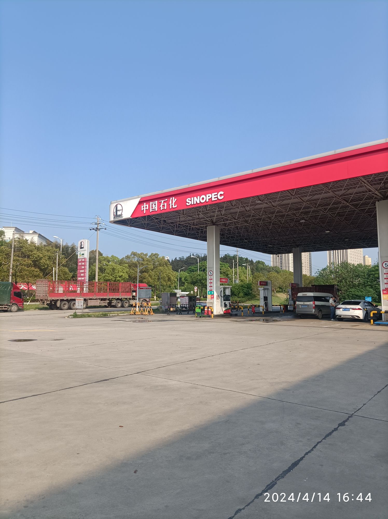 中国石化中青路西加油站(联营)