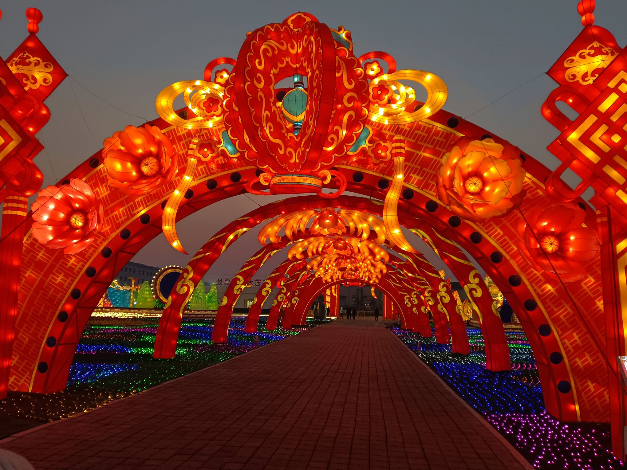 2024首届宁江花灯艺术节·松江盛世旅行图片 2