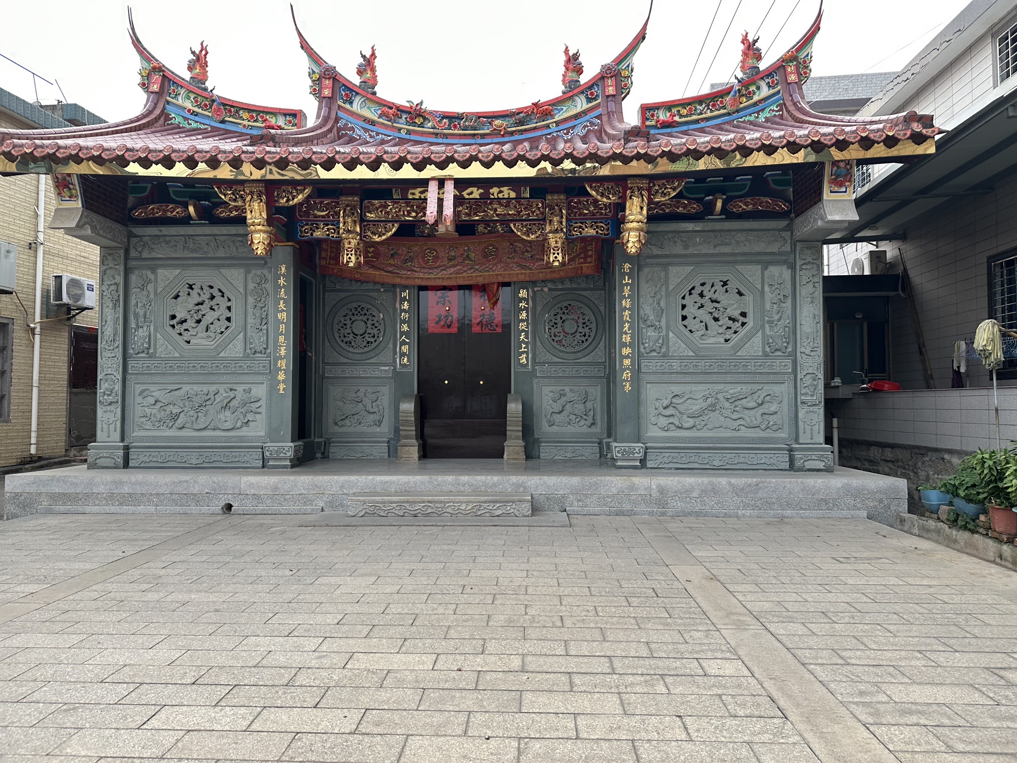 梧西坑陈氏家庙(世泽堂)实景照片