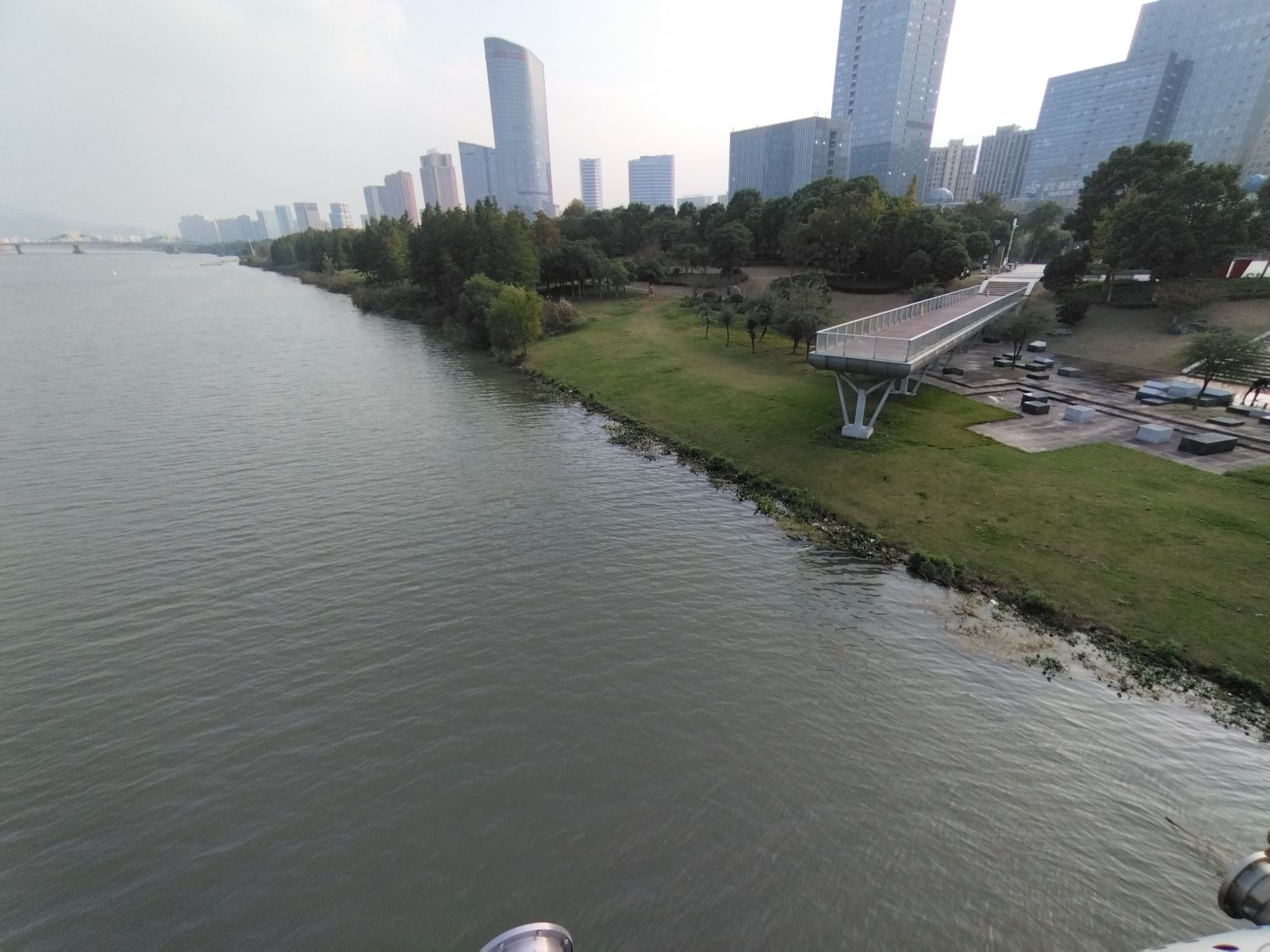 曹娥江人行景观桥旅行图片 2