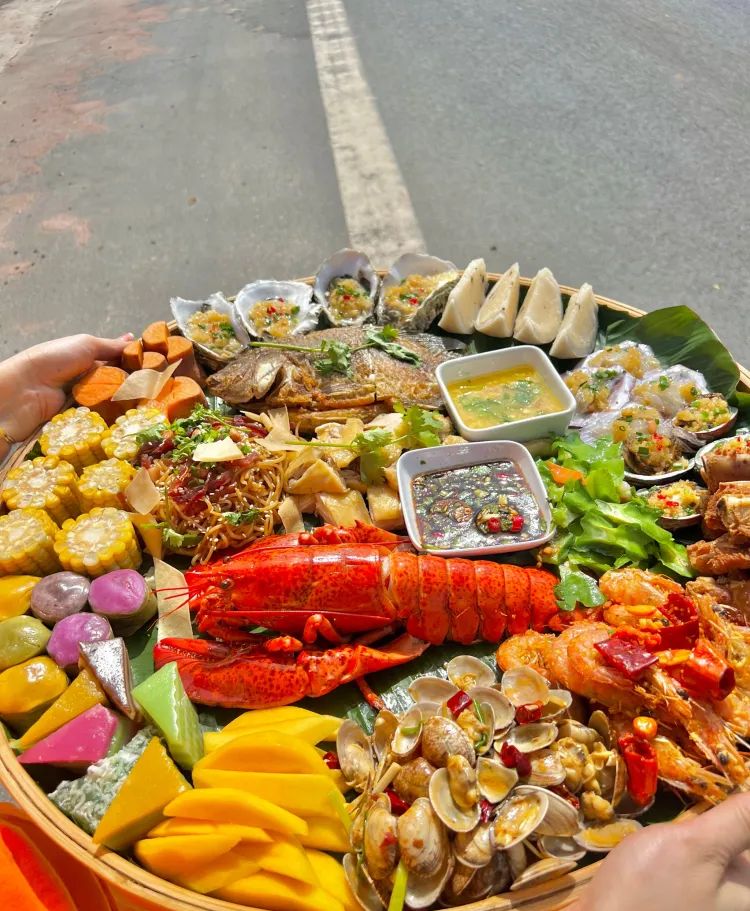 海之花海鲜餐厅鲜活海鲜糟粕醋(神州半岛店)
