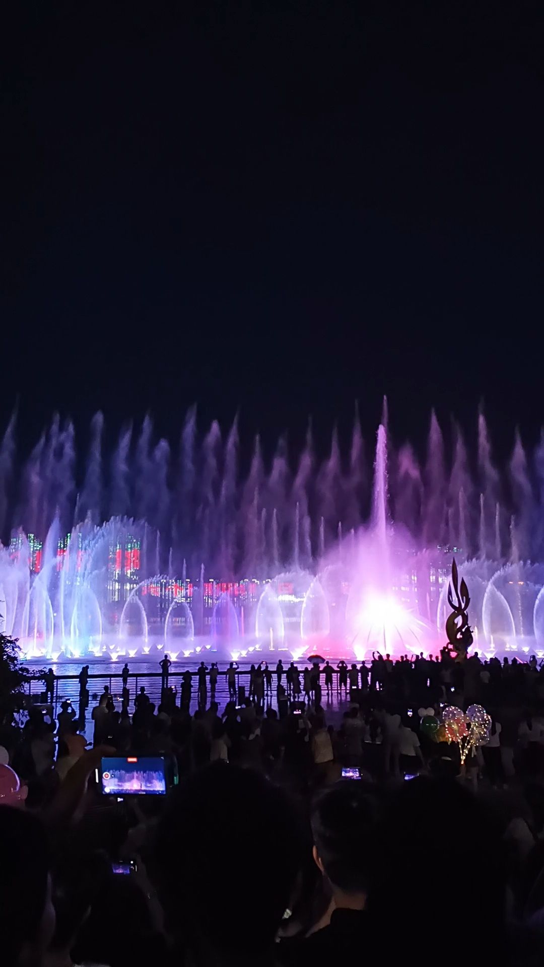 成武文亭湖音乐喷泉旅行图片