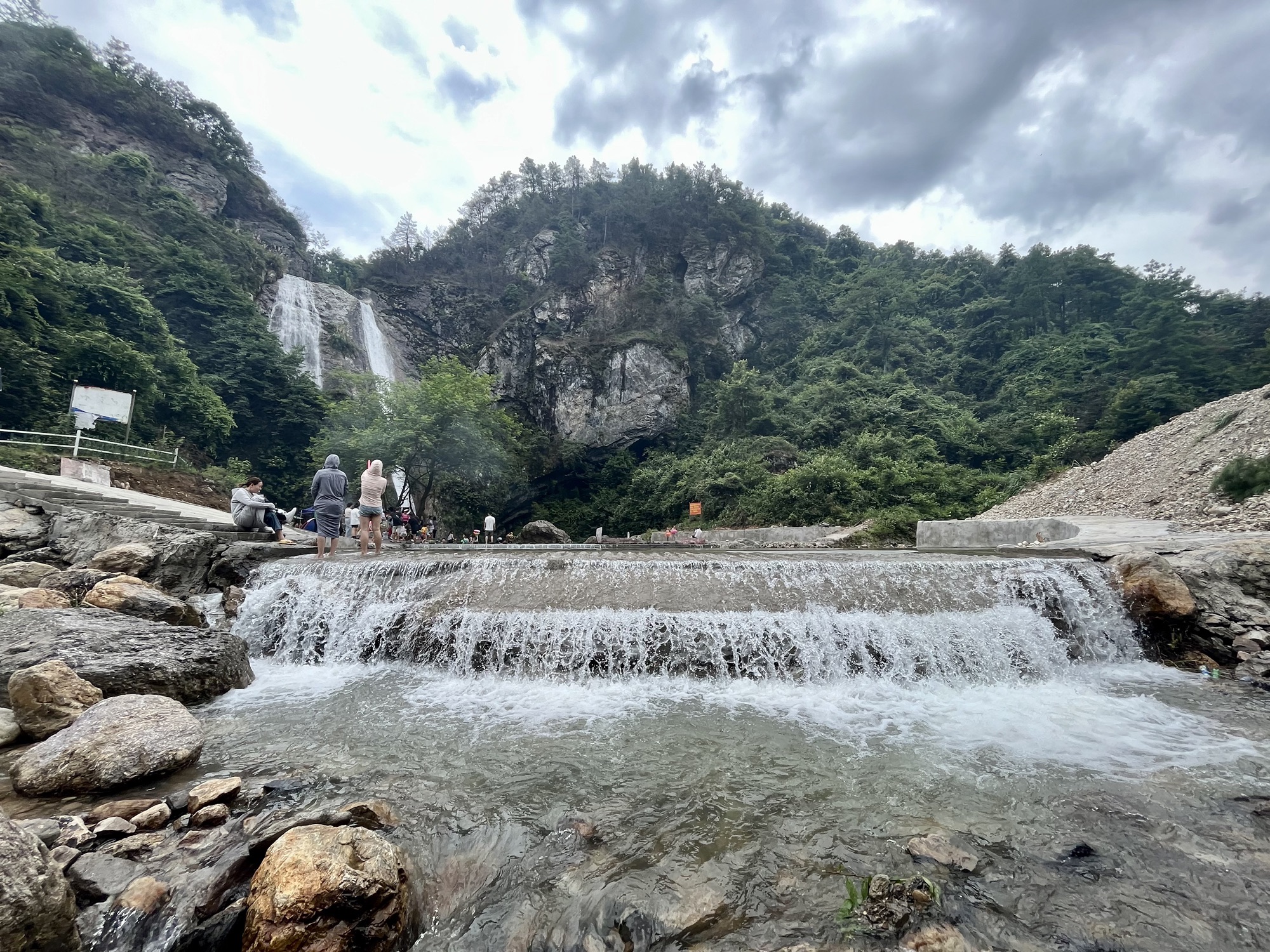 新邵县大新白水瀑布旅行图片 2