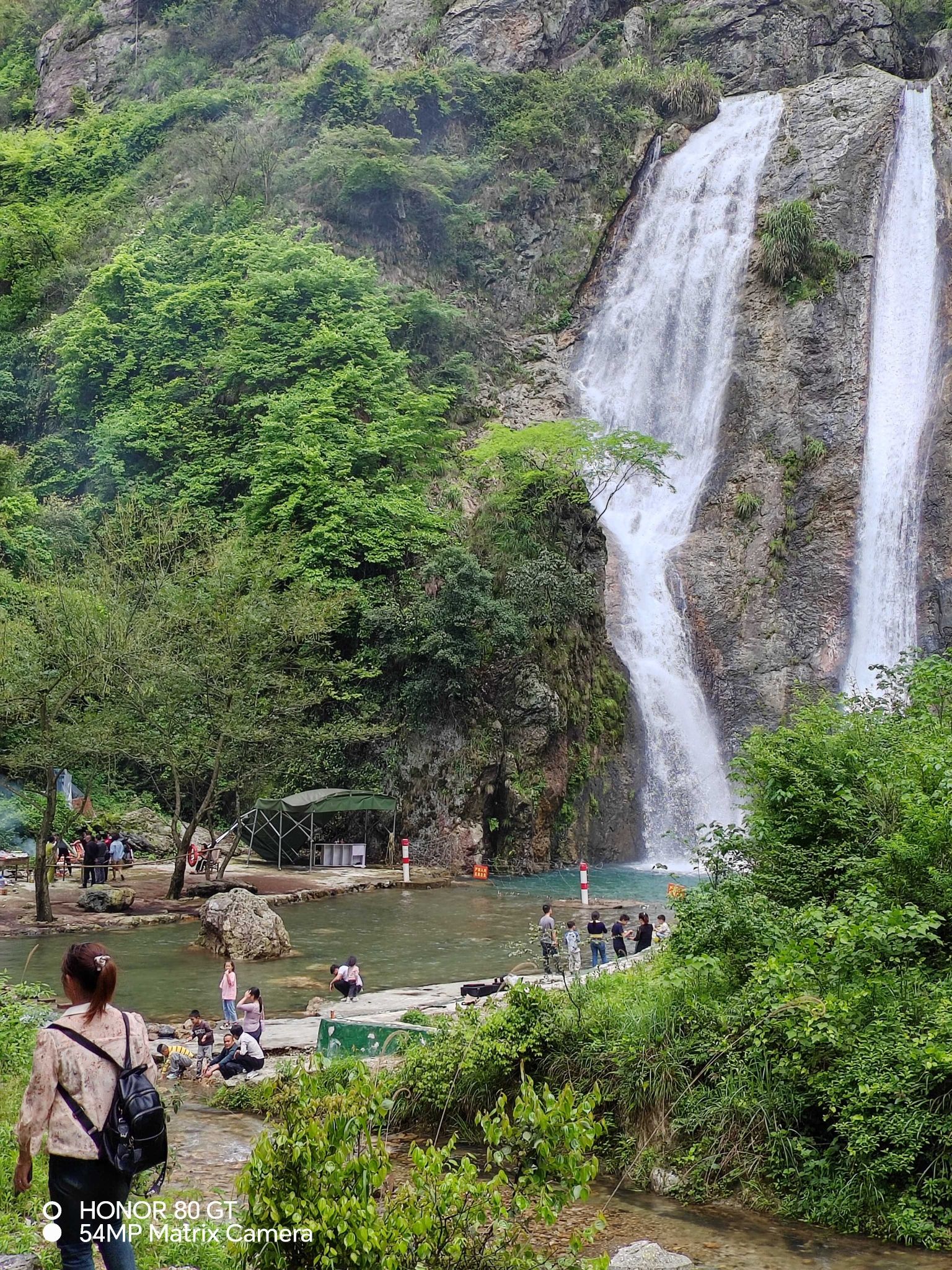 新邵县大新白水瀑布旅行图片 2
