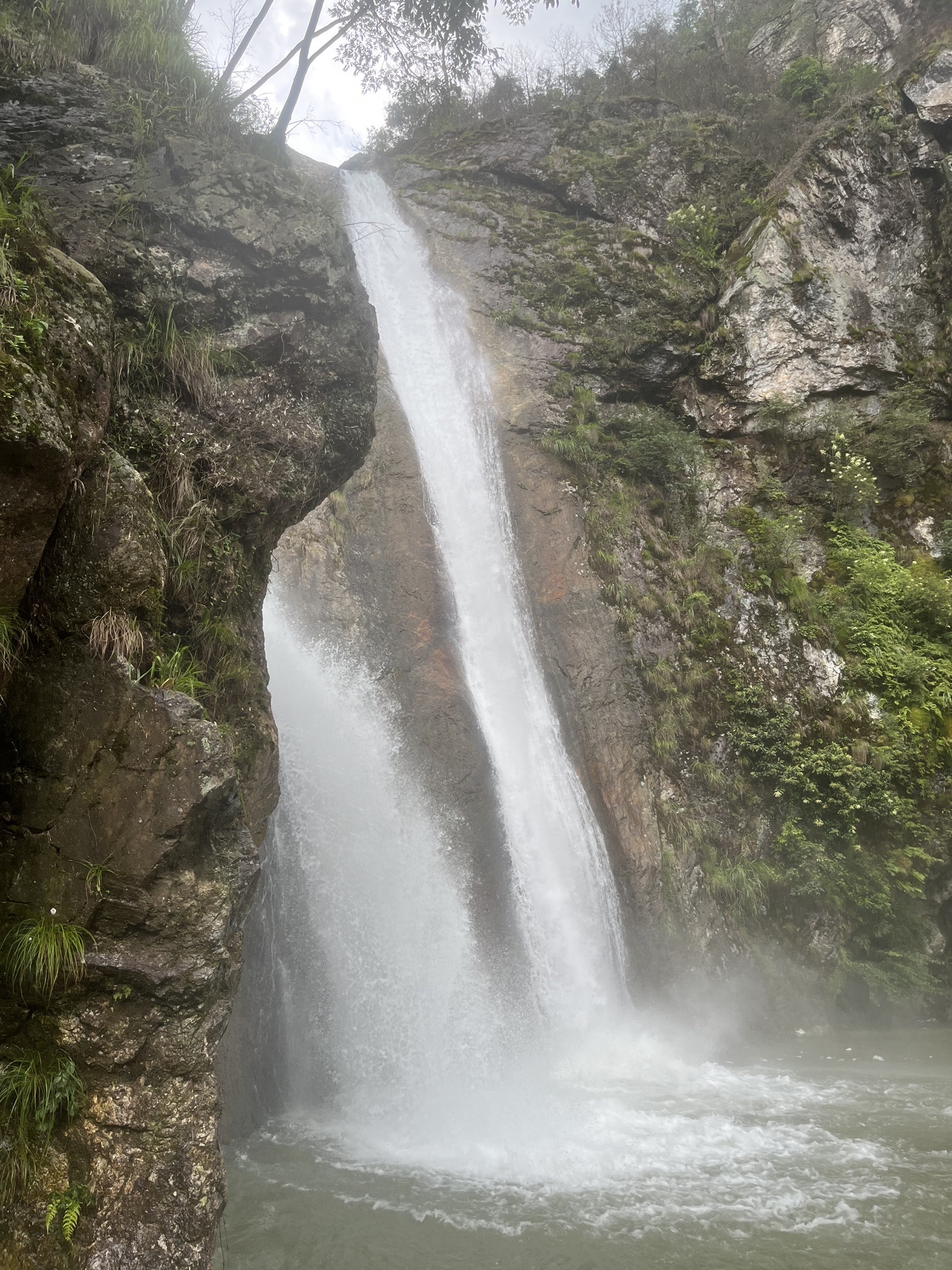 新邵县大新白水瀑布旅行图片 3