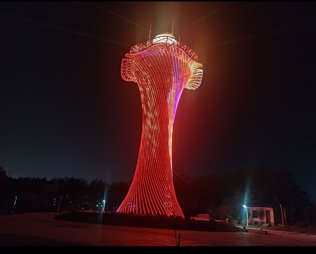 金牛湖公园气象雷达站景观塔旅行图片 1