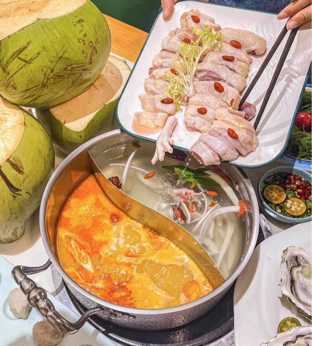 椰梦·海鲜糟粕醋·椰子鸡(乐天城店)