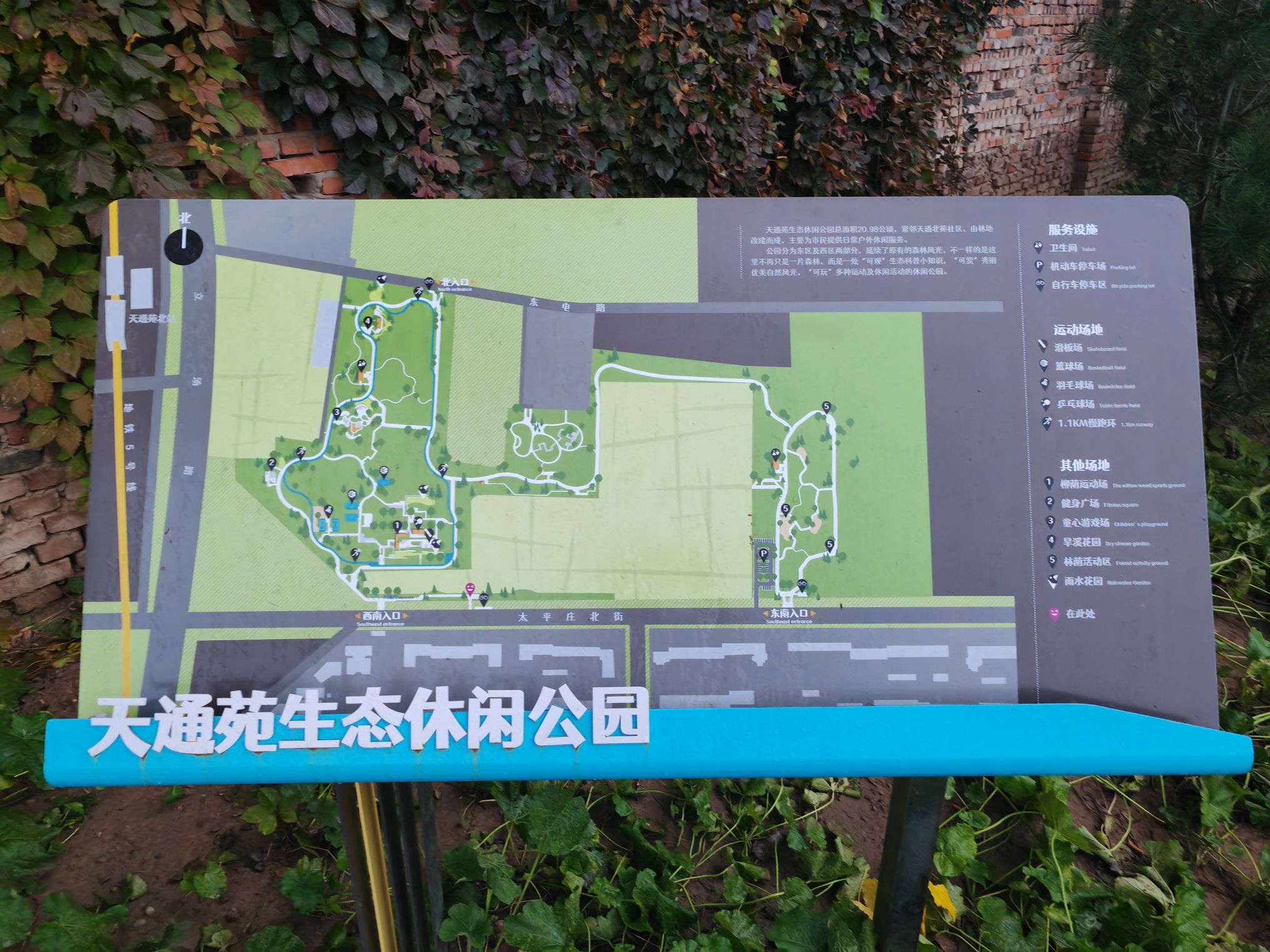 天通苑生态休闲公园旅行图片 3