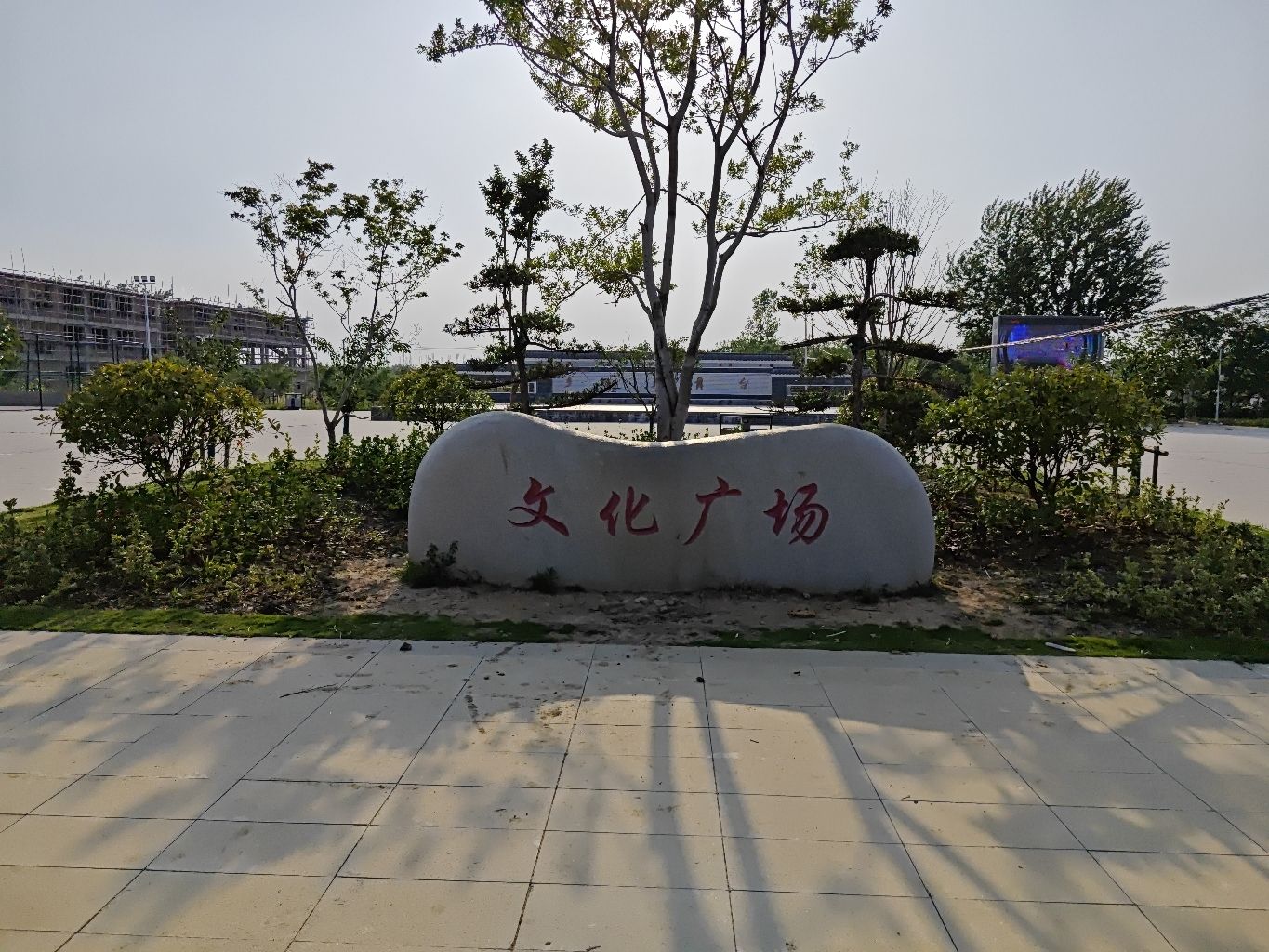 板桥镇文化站广场