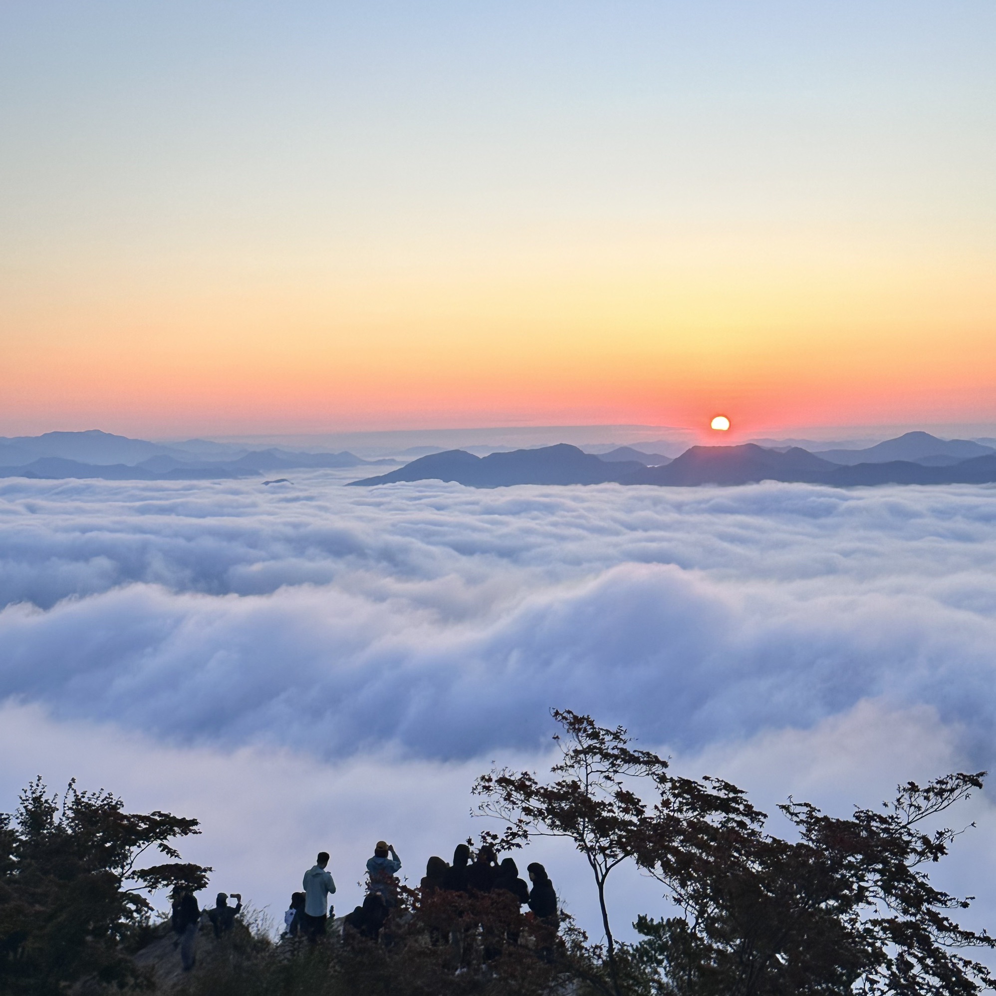 大牛沟云海天梯登山口旅行图片 3
