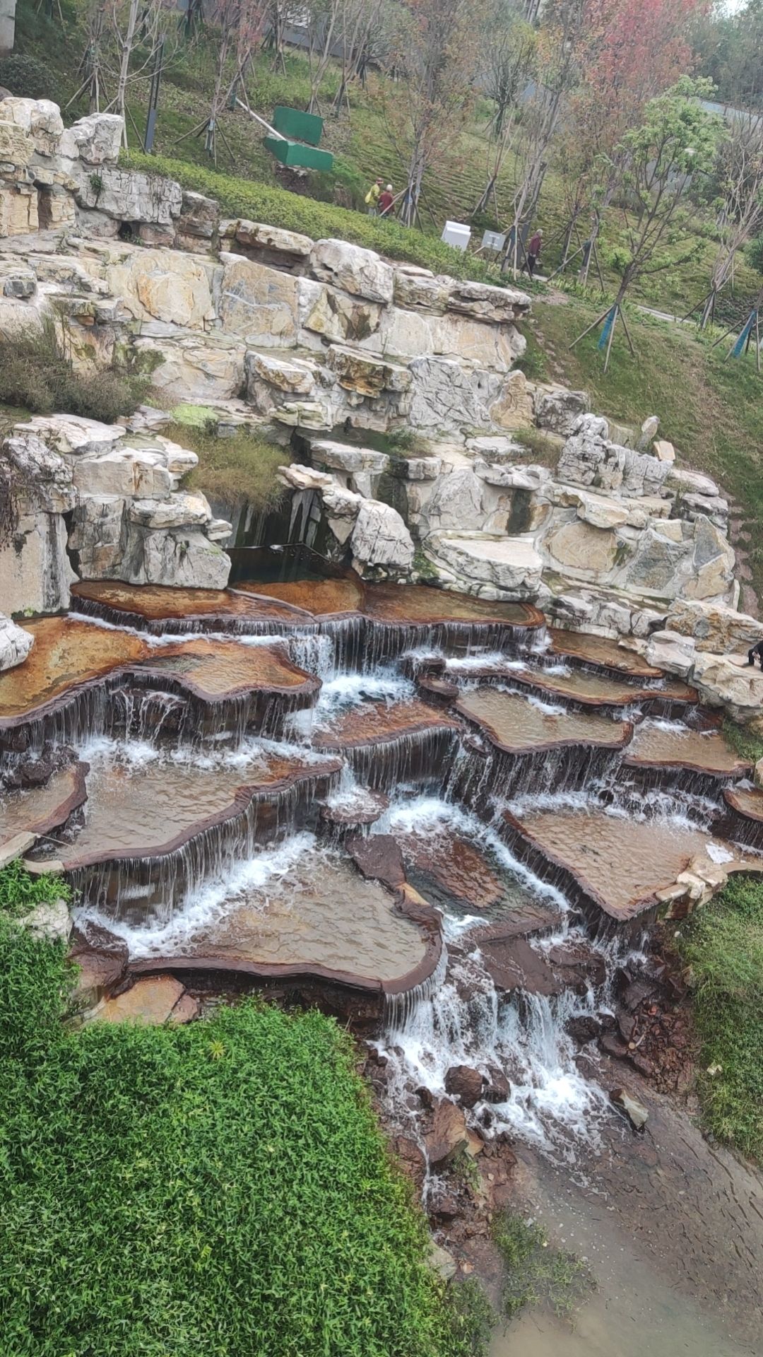 李家沱花溪滩大瀑布旅行图片 1