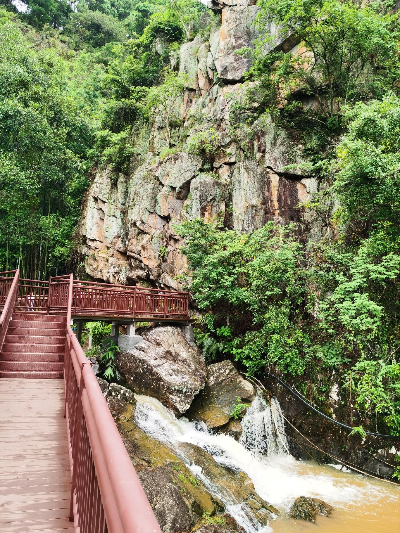 九龙潭瀑布旅行图片 3