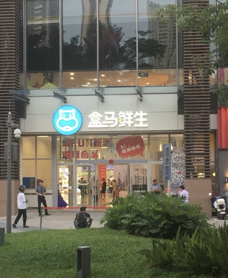 盒马鲜生(绿景佐阾新邑购物中心店)