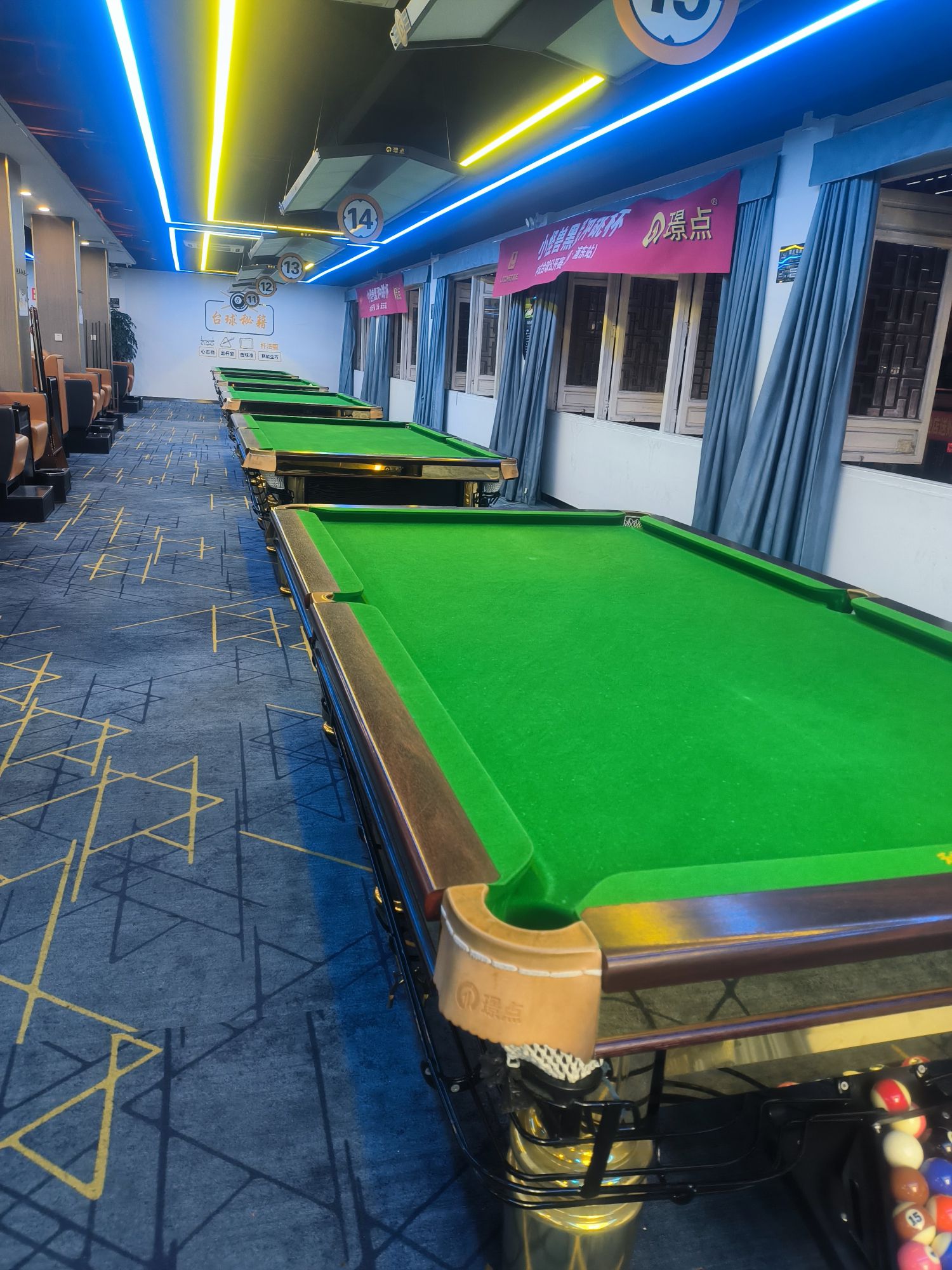 场地封面-璟点约8台球俱乐部(小上海旅游文化城店)
