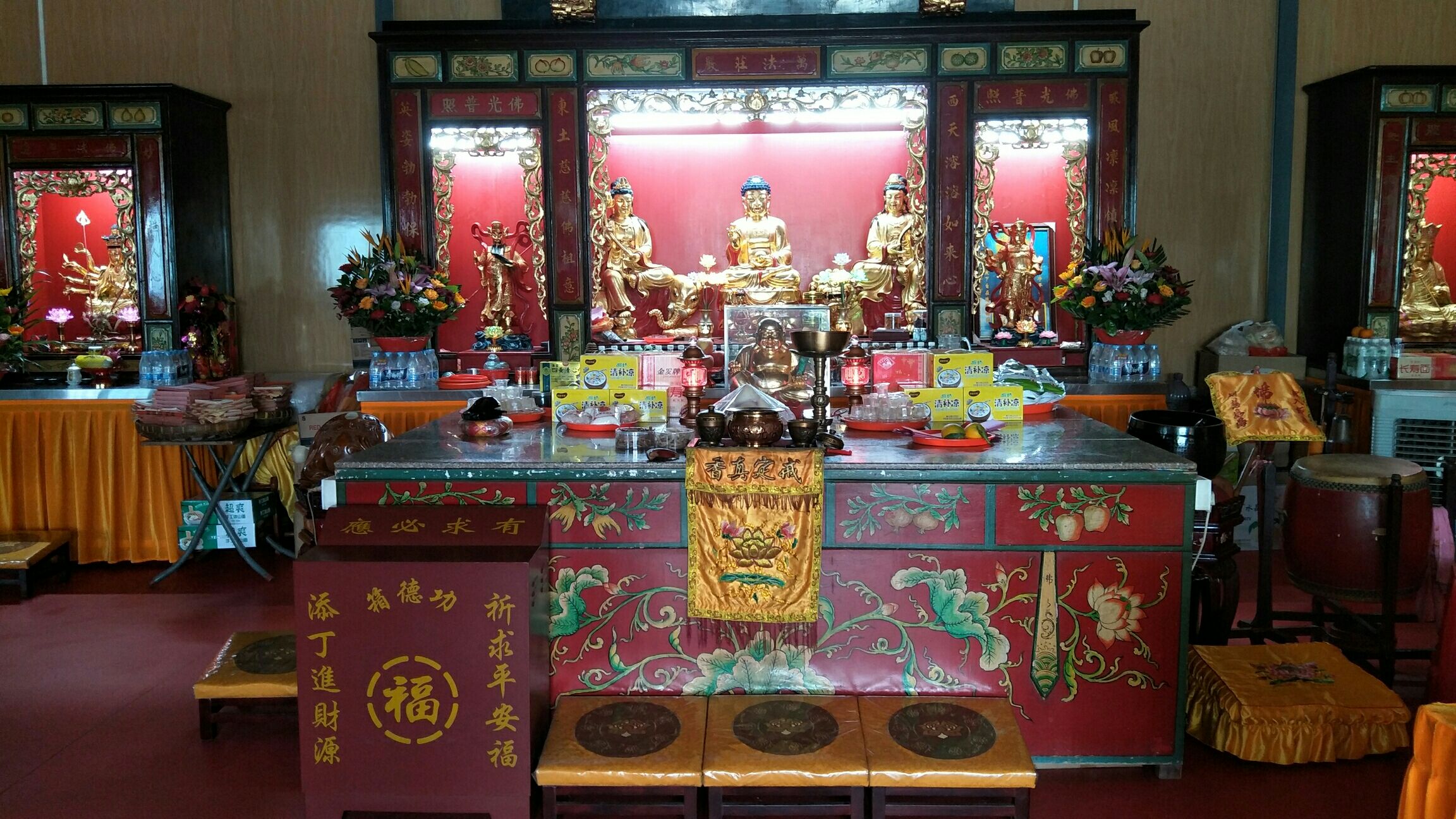 潮安区下园村佛教安津寺实景照片