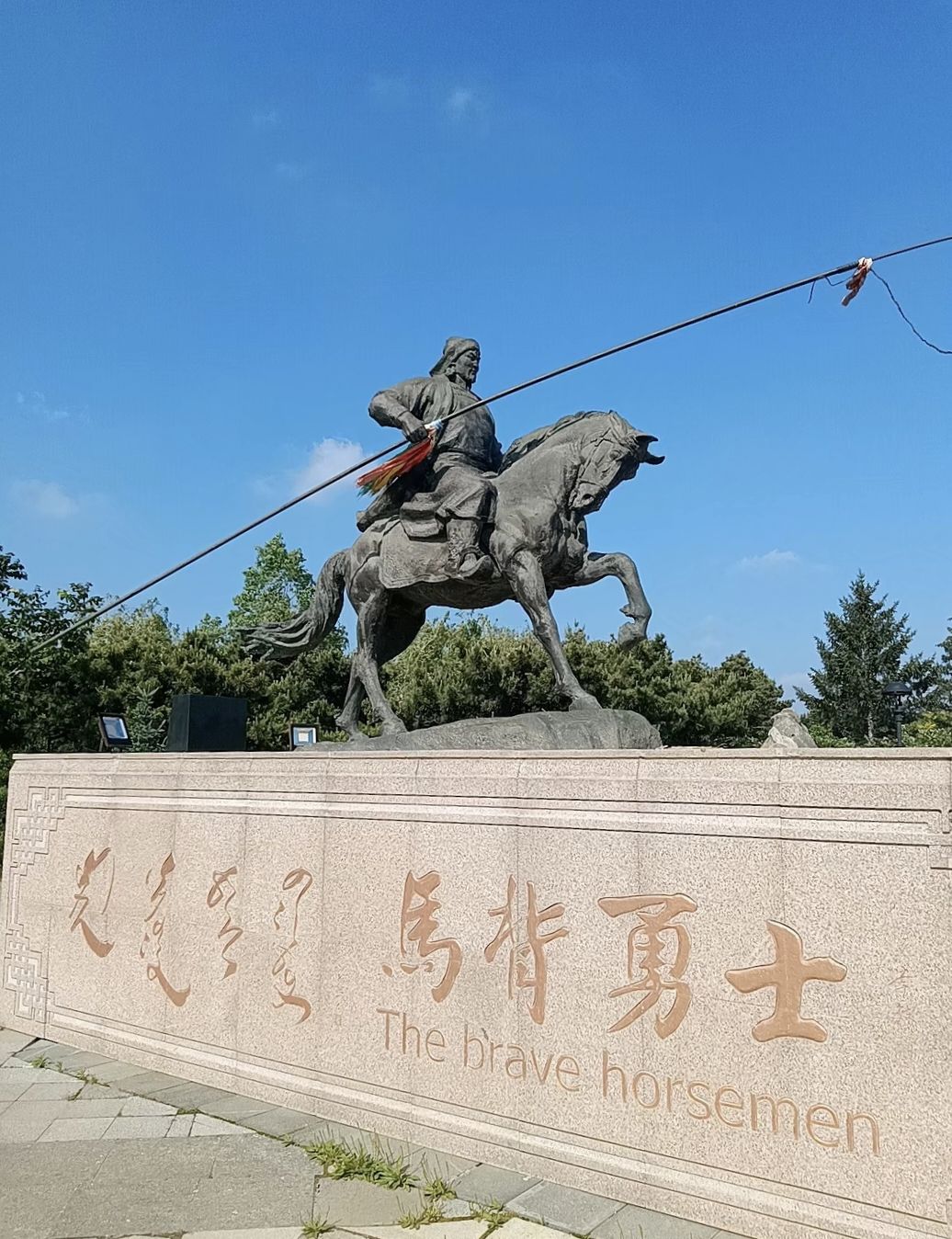 成吉思汗像