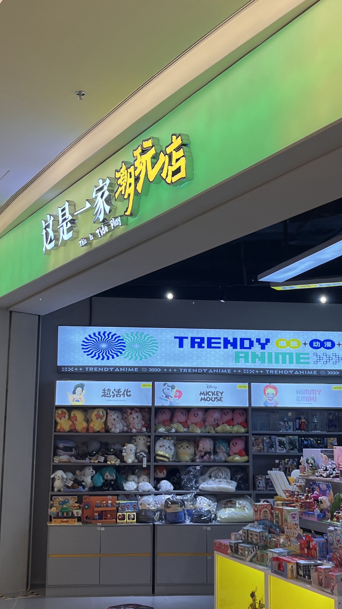 这是一家潮玩店