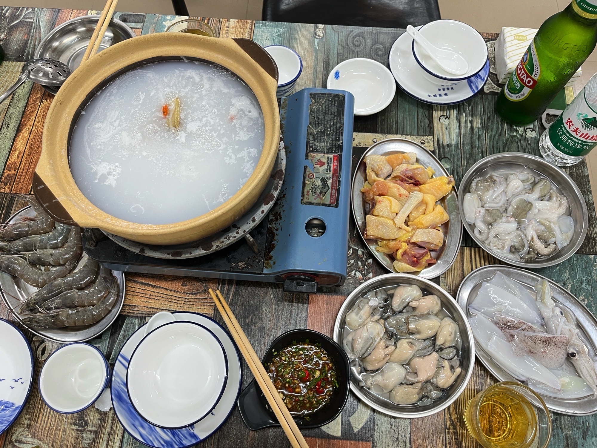 阿磊家海鲜粥底火锅大排档(暂停营业)