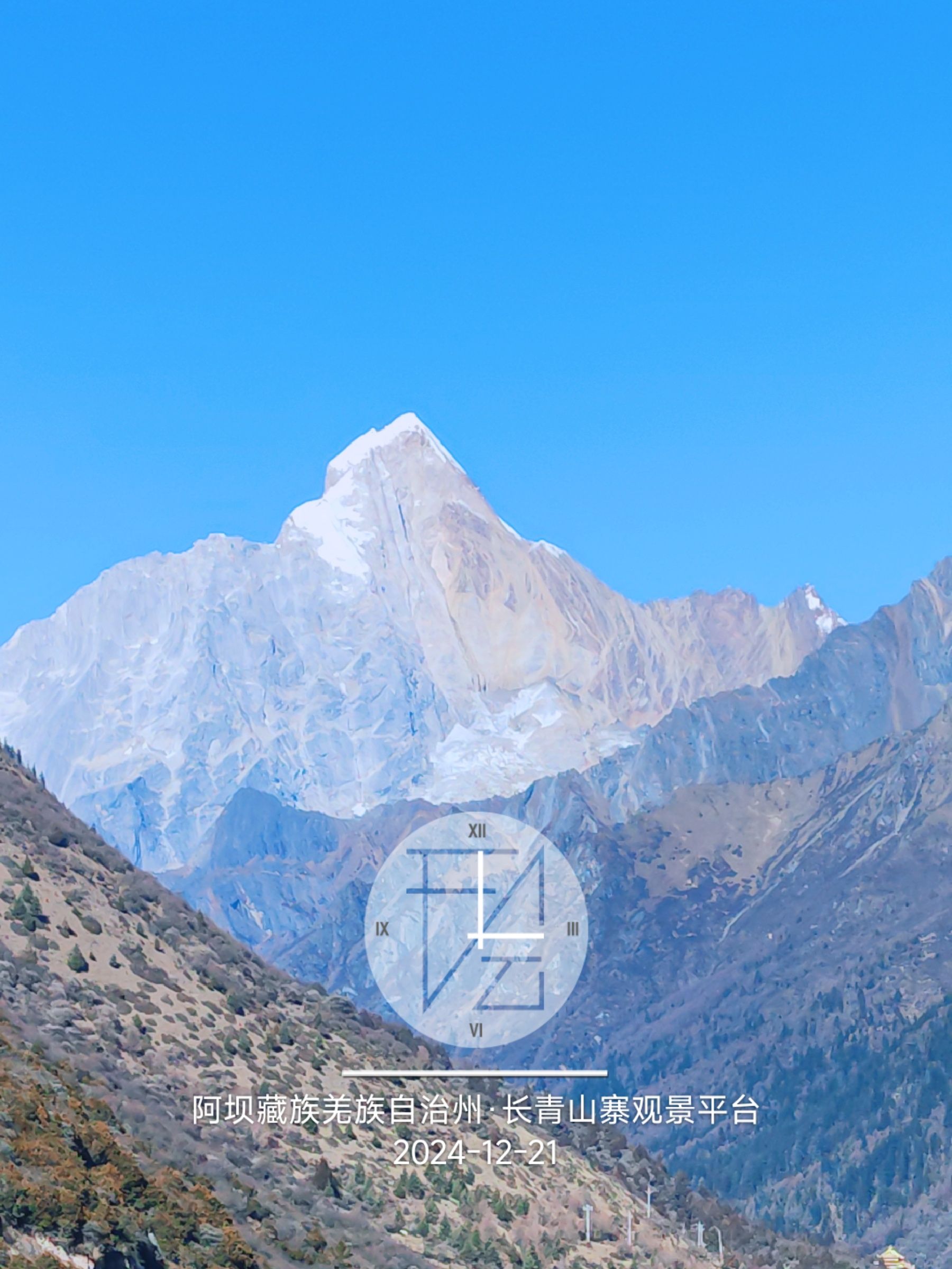 四姑娘山镇日照金山最佳观赏点旅行图片 2