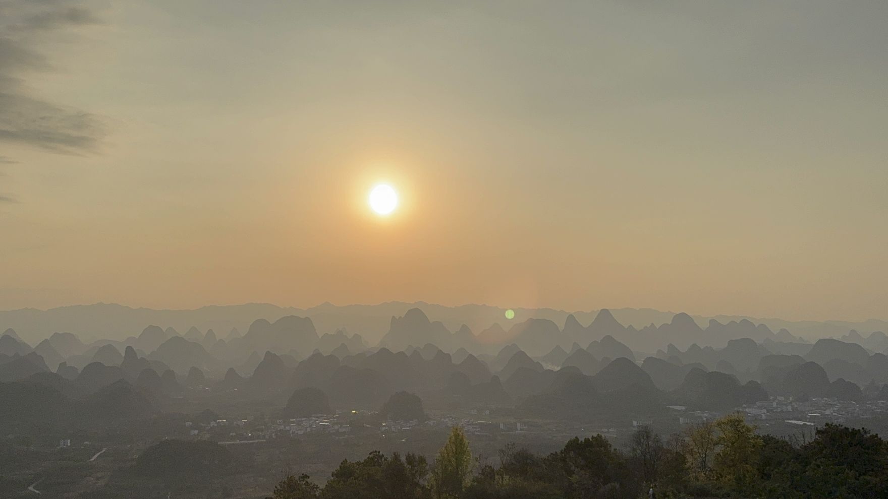 千里江山图大型水墨画打卡地旅行图片 3