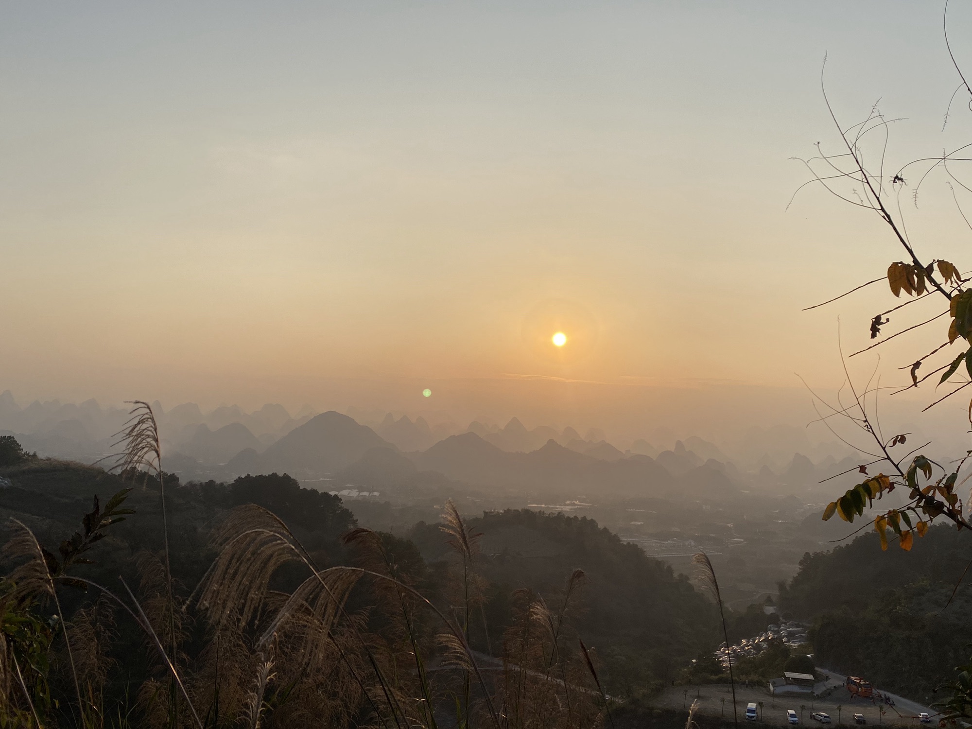 千里江山图大型水墨画打卡地旅行图片 3