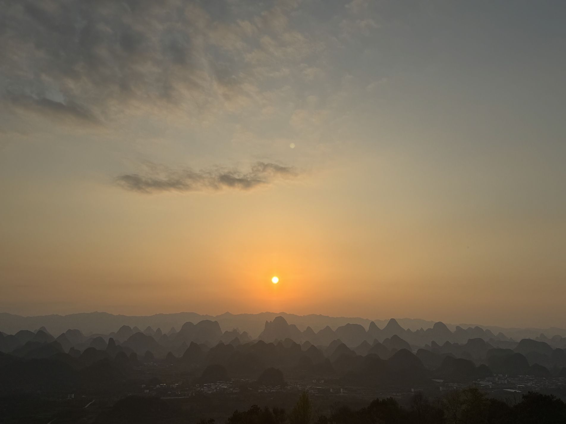 千里江山图大型水墨画打卡地旅行图片 2