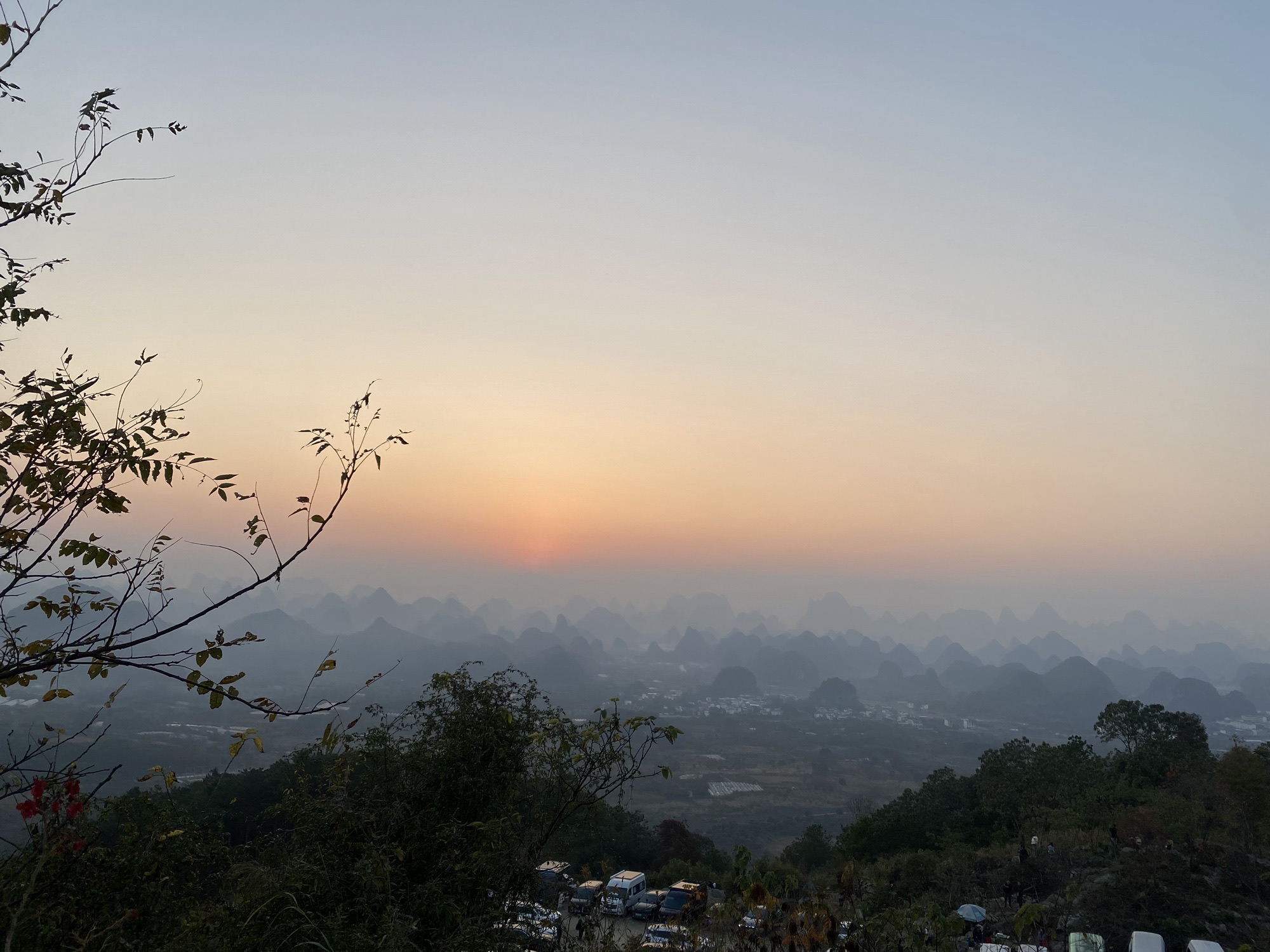 千里江山图大型水墨画打卡地旅行图片 2