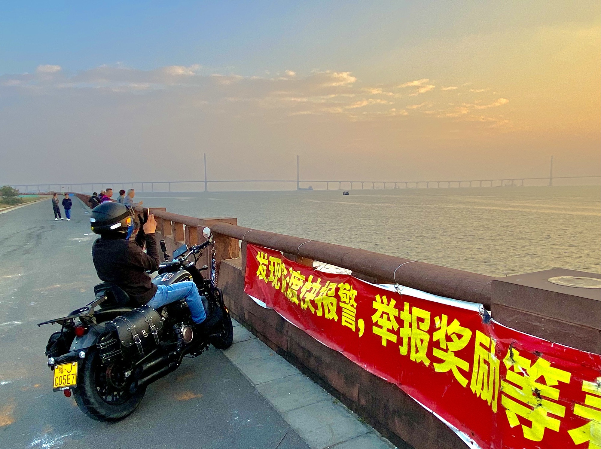 黄茅海跨海通道最佳观景点旅行图片 3