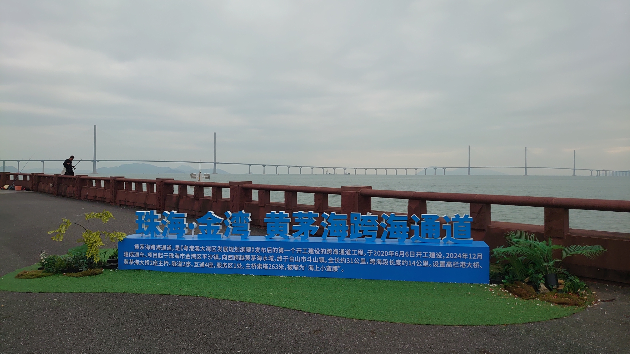 黄茅海跨海通道最佳观景点旅行图片 1