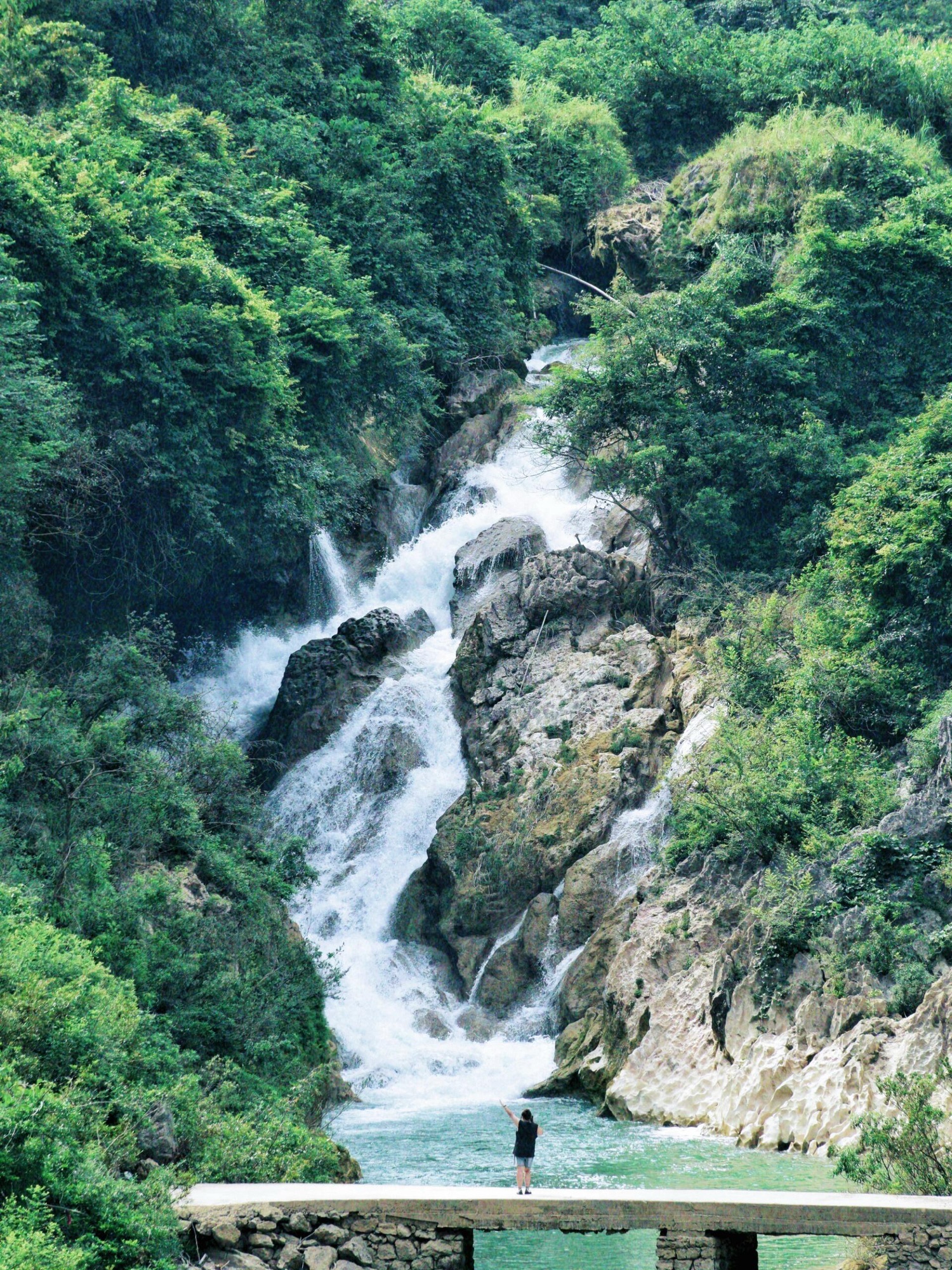 黄友瀑布旅行图片 2