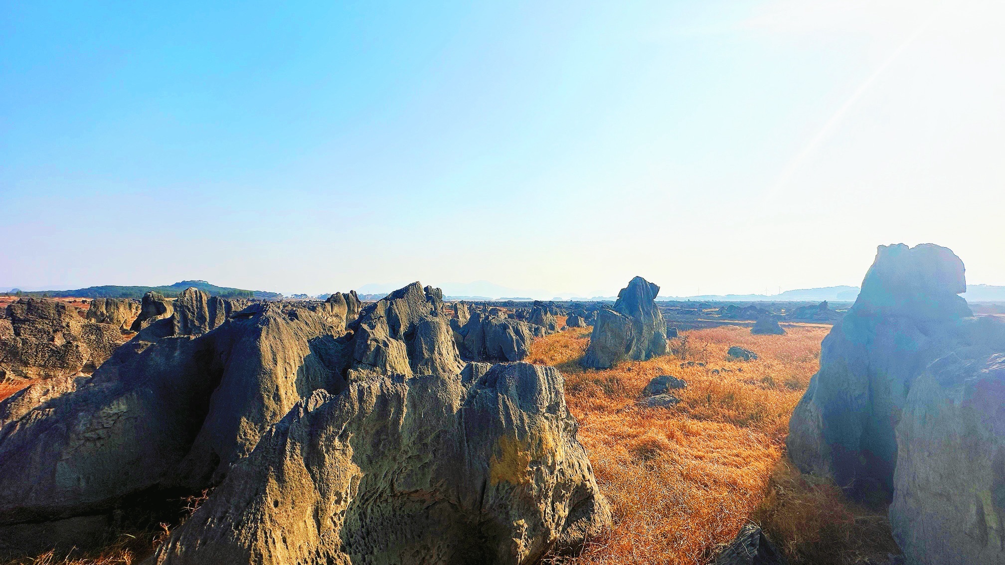 富川龟石水库怪石滩旅行图片 2