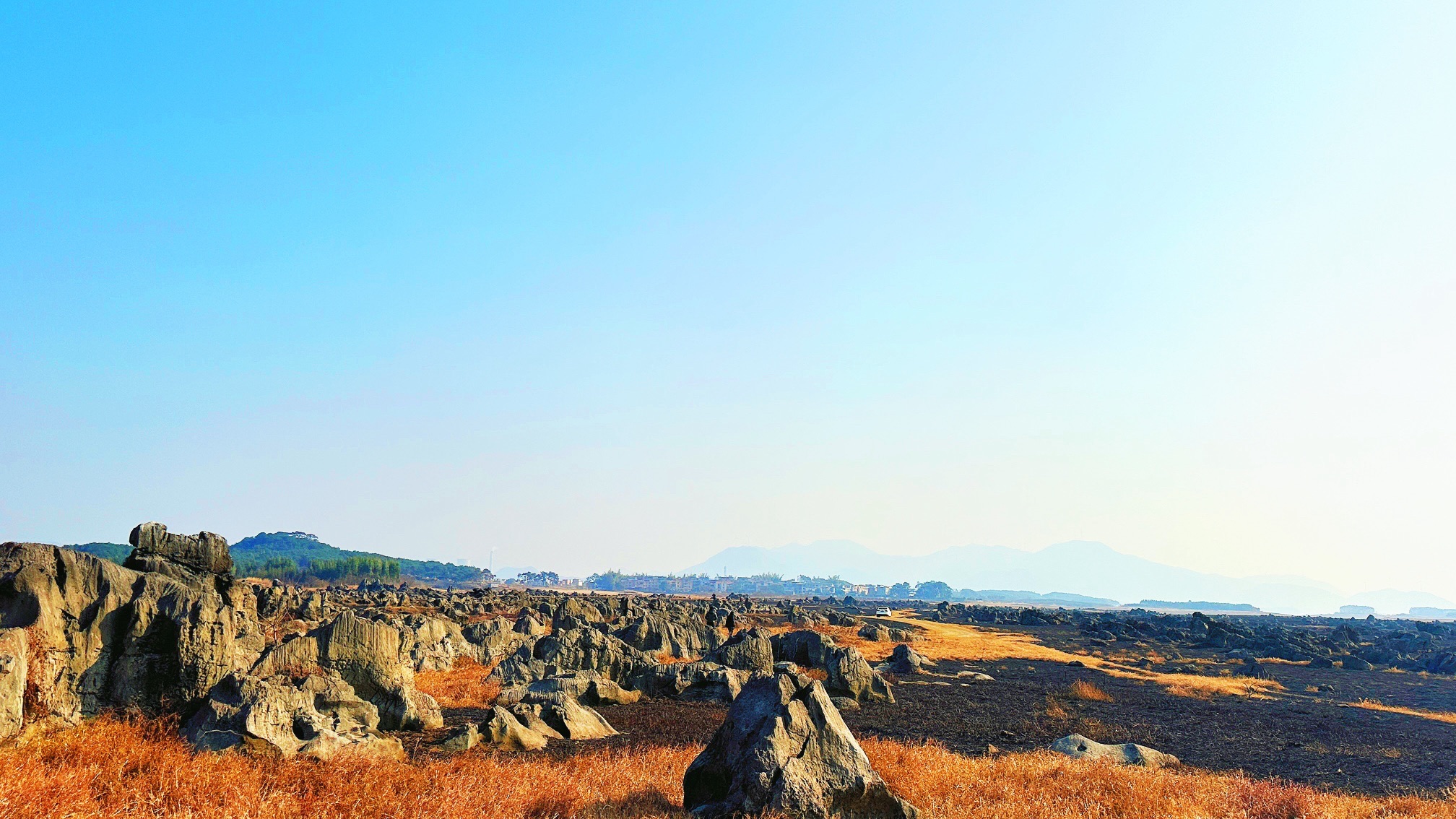 富川龟石水库怪石滩旅行图片 3