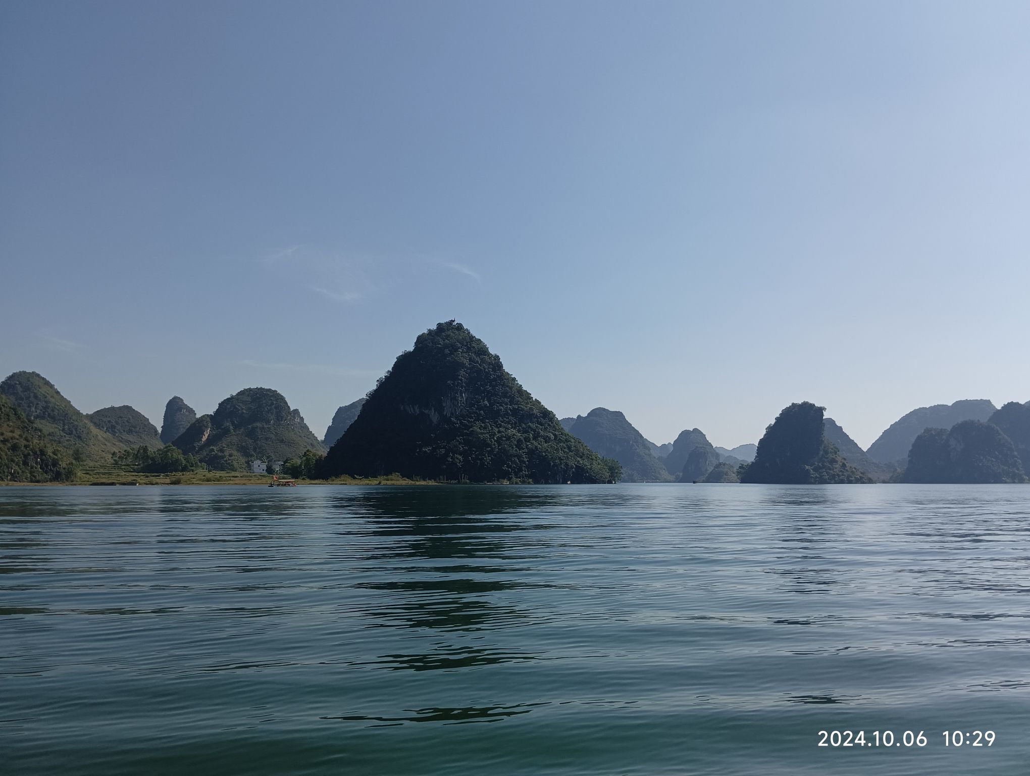 渠洋湖观日落点旅行图片 2