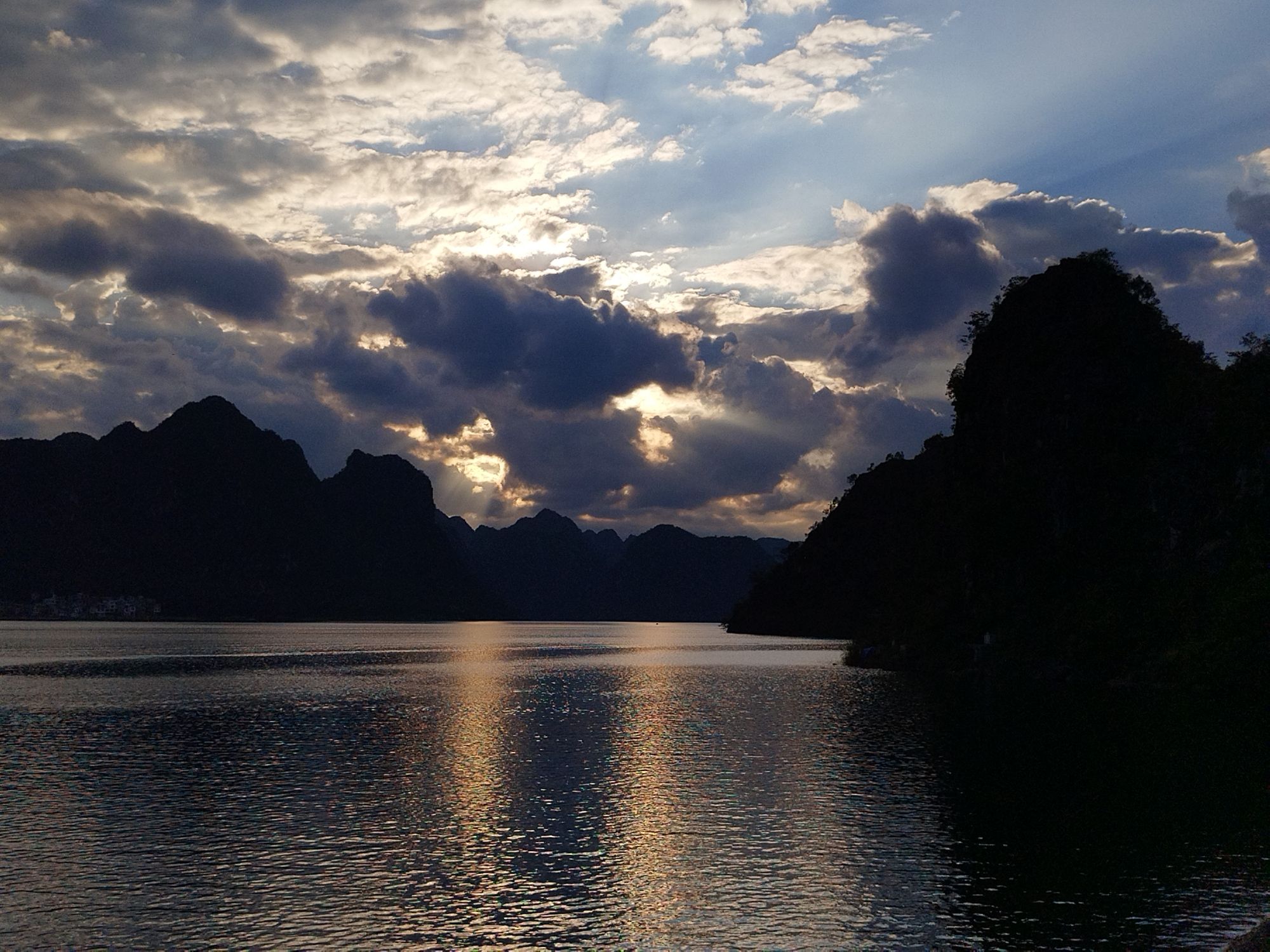 渠洋湖观日落点旅行图片 1
