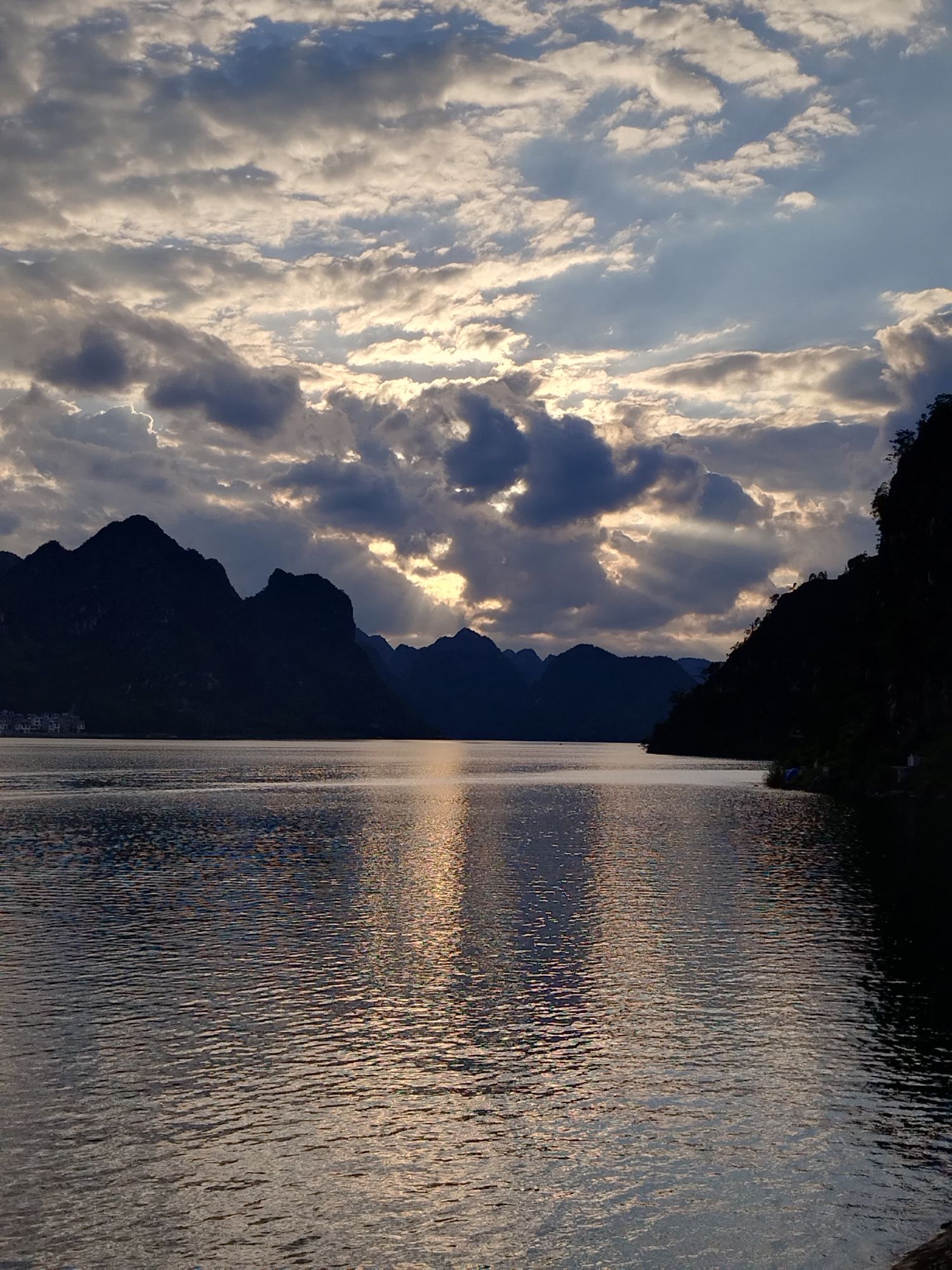 渠洋湖观日落点旅行图片 2