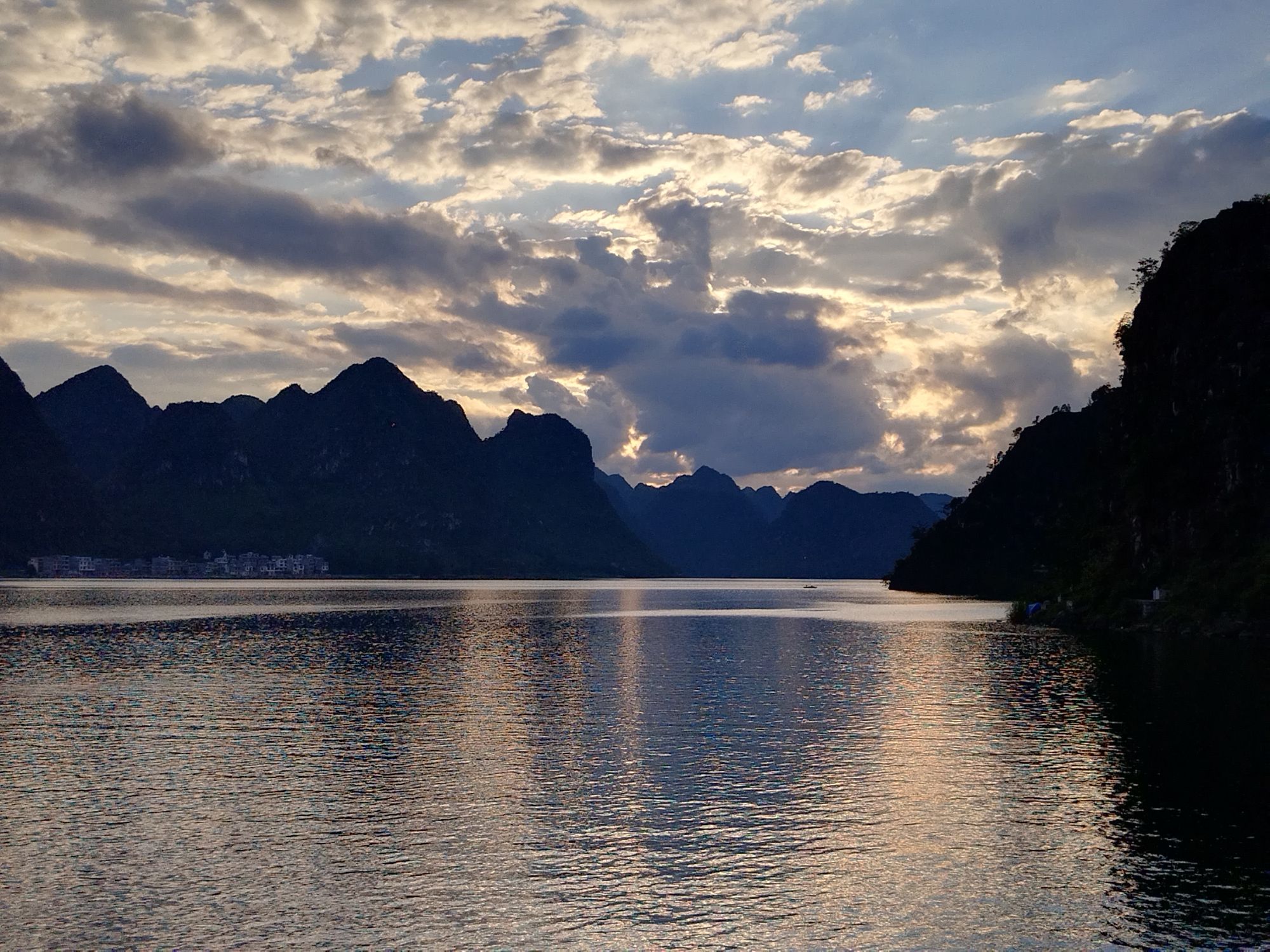 渠洋湖观日落点旅行图片 3