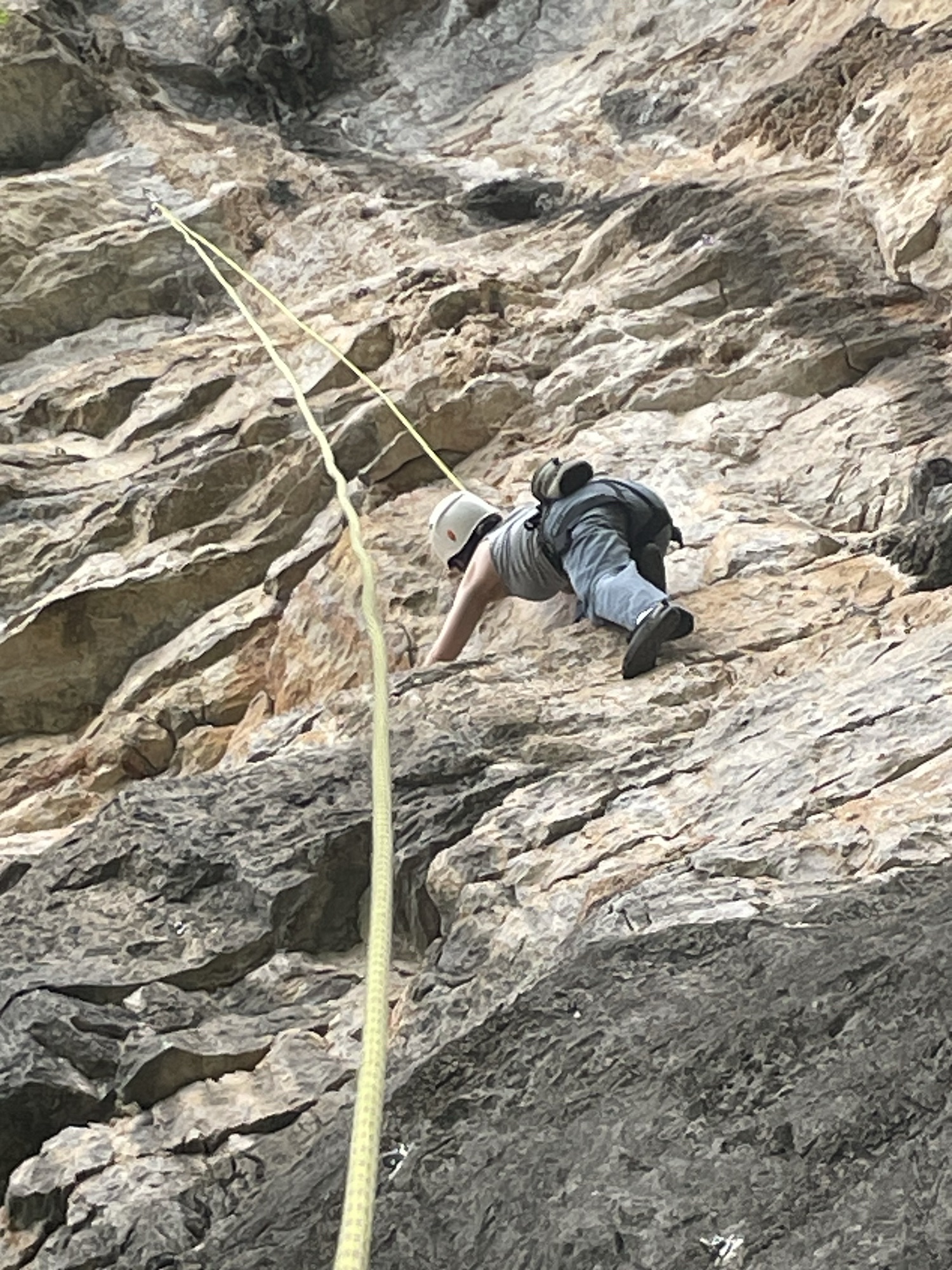 阳朔黑石攀岩户外运动探险