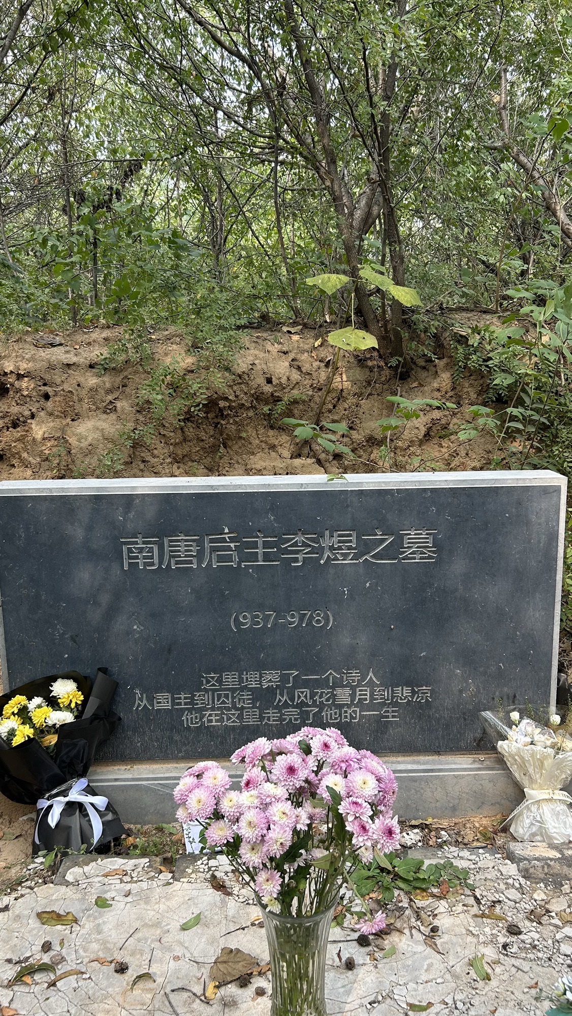 南唐后主李煜墓旅行图片 1
