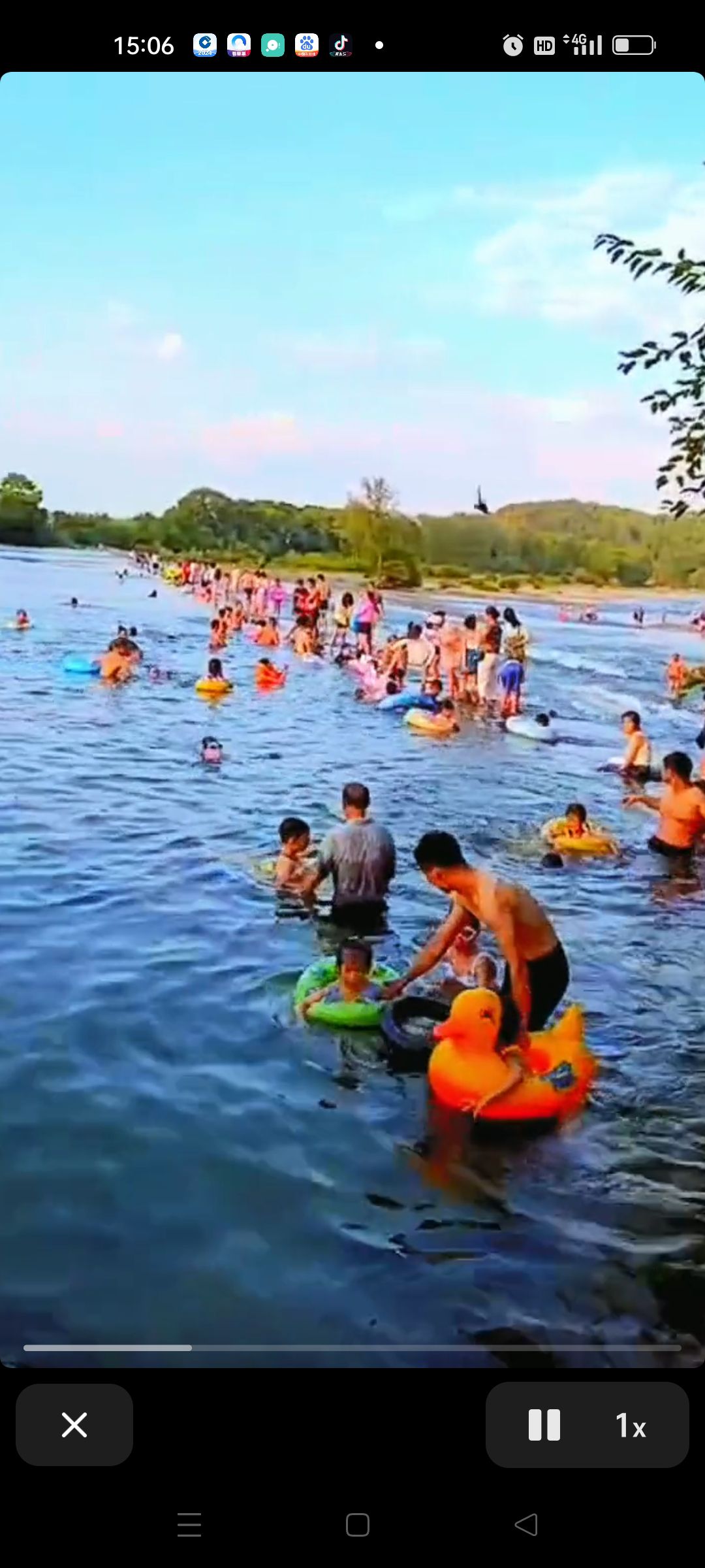 花溪村财狗坝天然浴场旅行图片 1